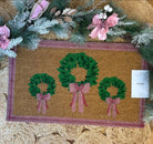 Mary Square 2025 Holiday Door Mat-350 Holiday-Mary Square-The Lovely Closet, Women's Fashion Boutique in Alexandria, KY