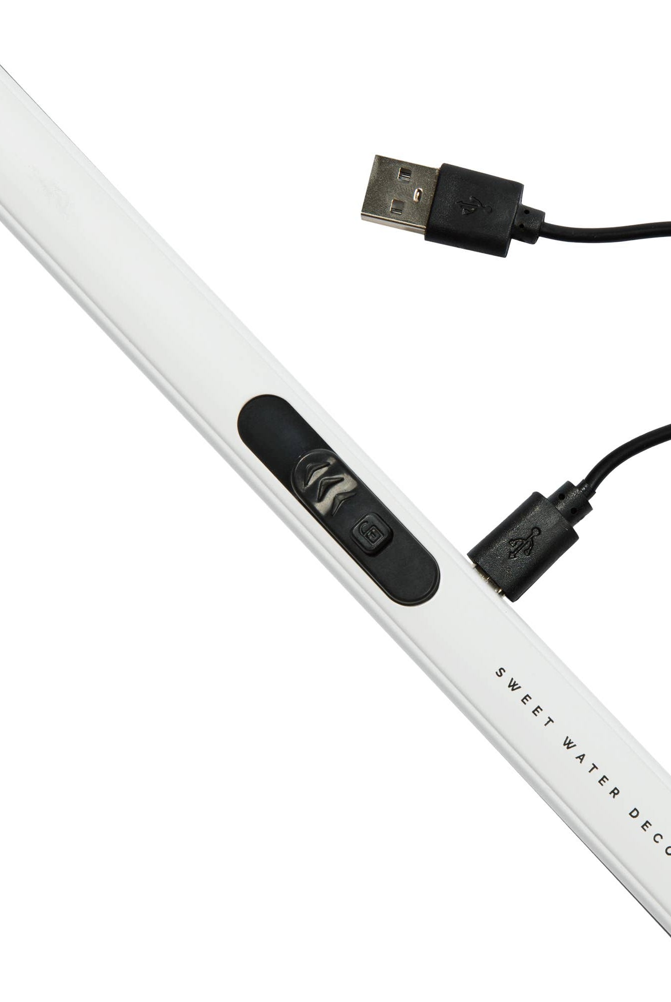 White Rechargeable Electric Lighter-310 Gift-Sweet Water Decor-The Lovely Closet, Women's Fashion Boutique in Alexandria, KY