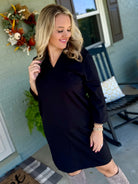 Magic A-Line Dress - Black-180 Dresses-Dear Scarlett-The Lovely Closet, Women's Fashion Boutique in Alexandria, KY