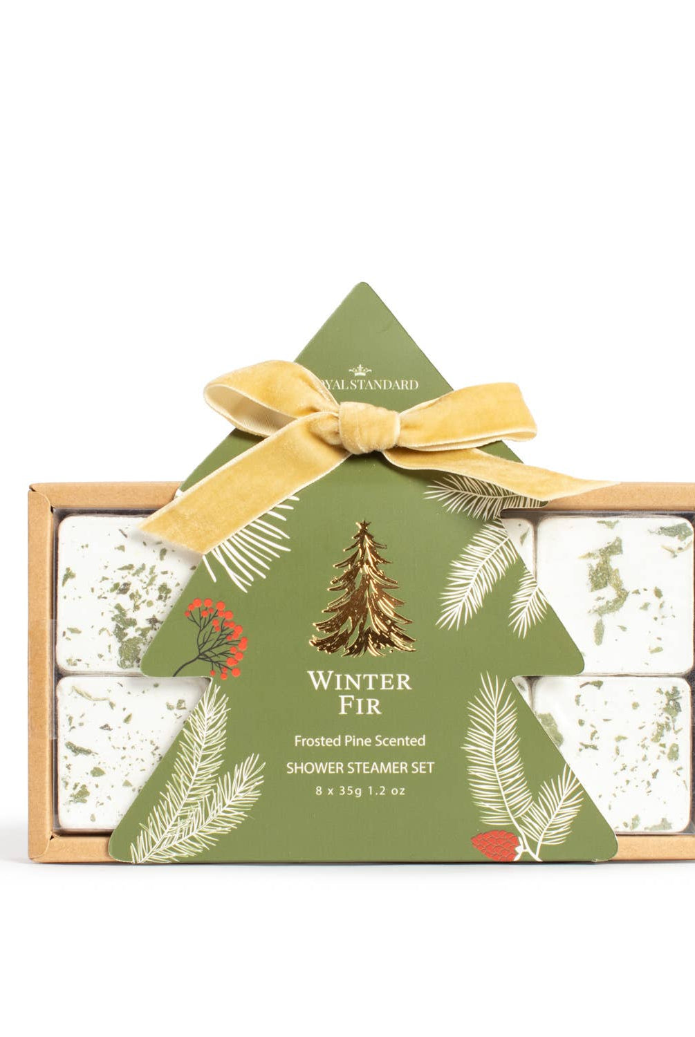 Winter Fir Shower Steamer Set - Frosted Pine-Bath Bombs-The Royal Standard-The Lovely Closet, Women's Fashion Boutique in Alexandria, KY