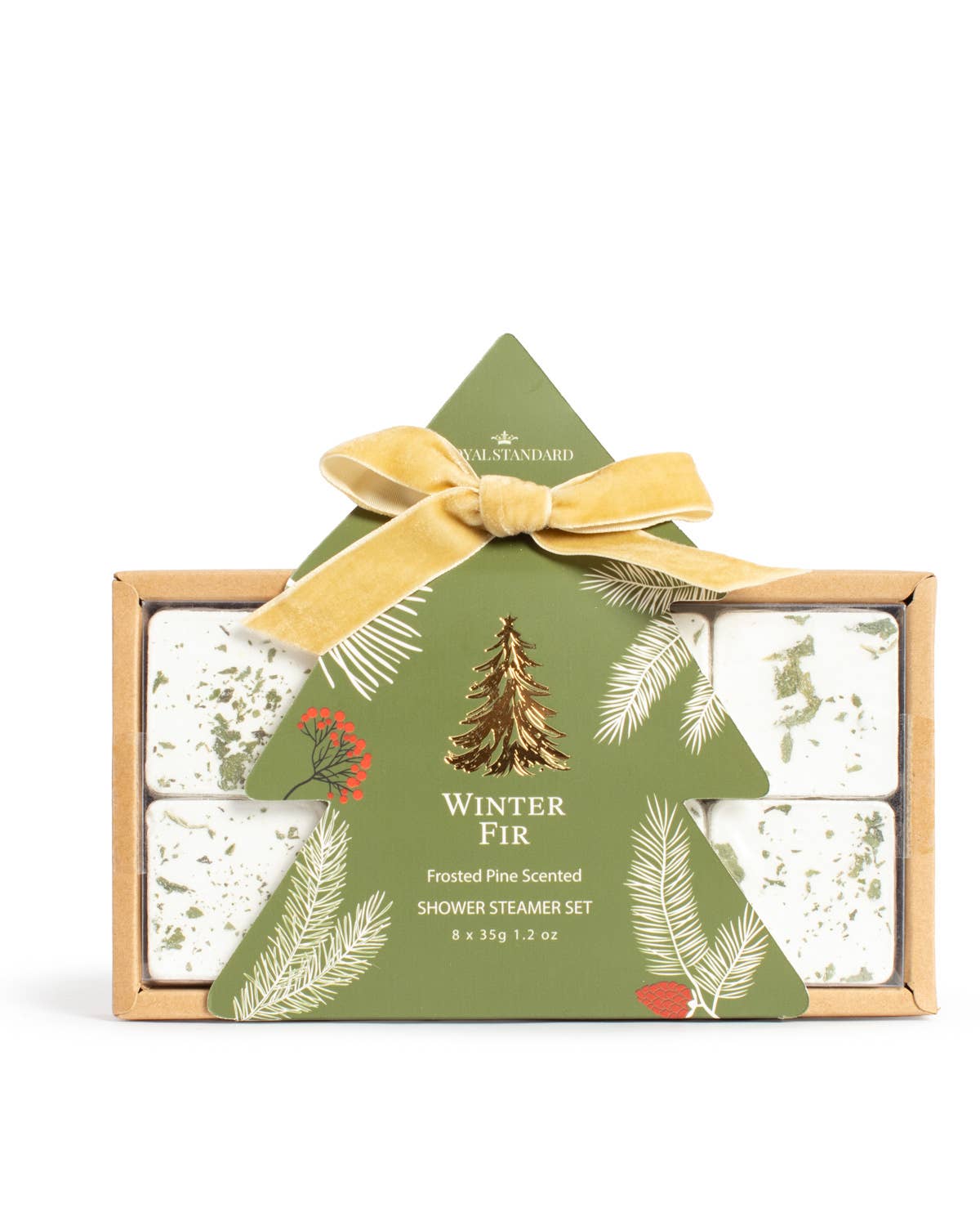 Winter Fir Shower Steamer Set - Frosted Pine-Bath Bombs-The Royal Standard-The Lovely Closet, Women's Fashion Boutique in Alexandria, KY