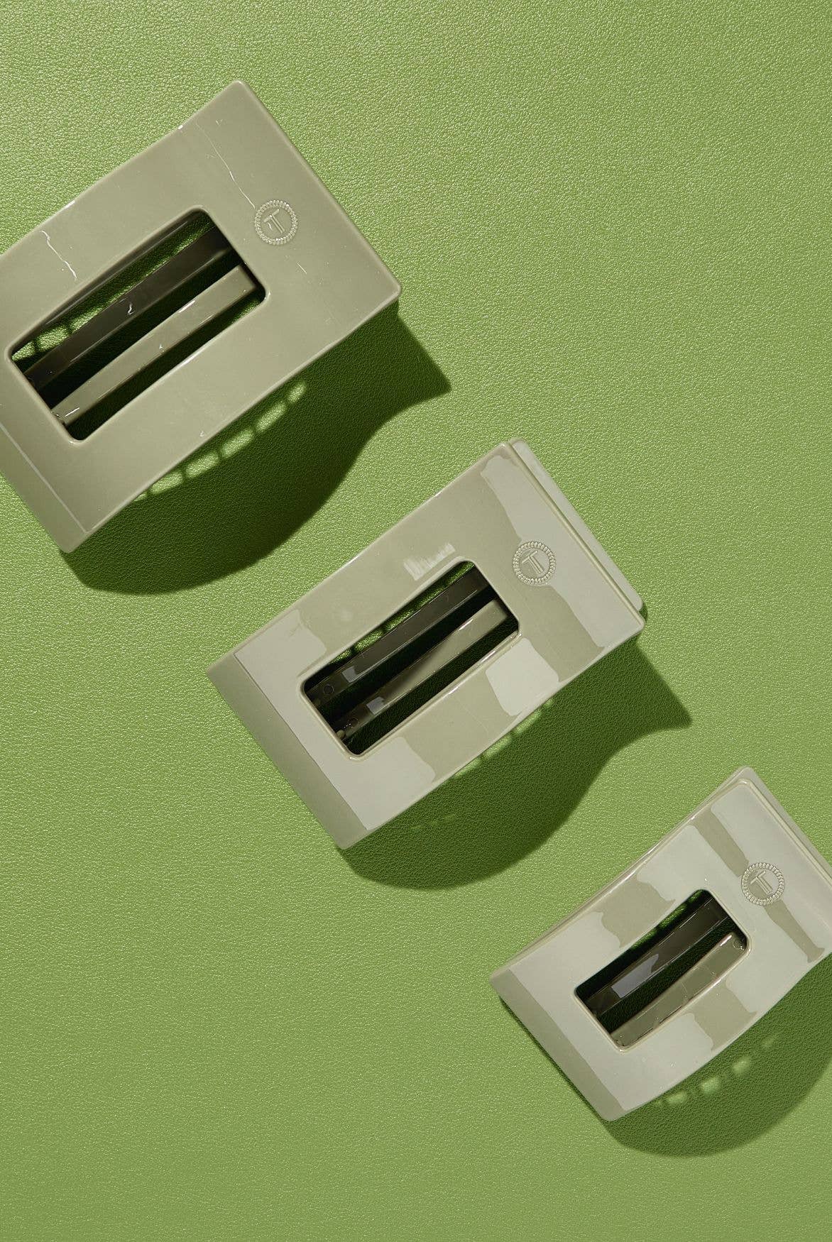 Teleties Flat Rectangle Hair Clip-280 Accessories-TELETIES-The Lovely Closet, Women's Fashion Boutique in Alexandria, KY