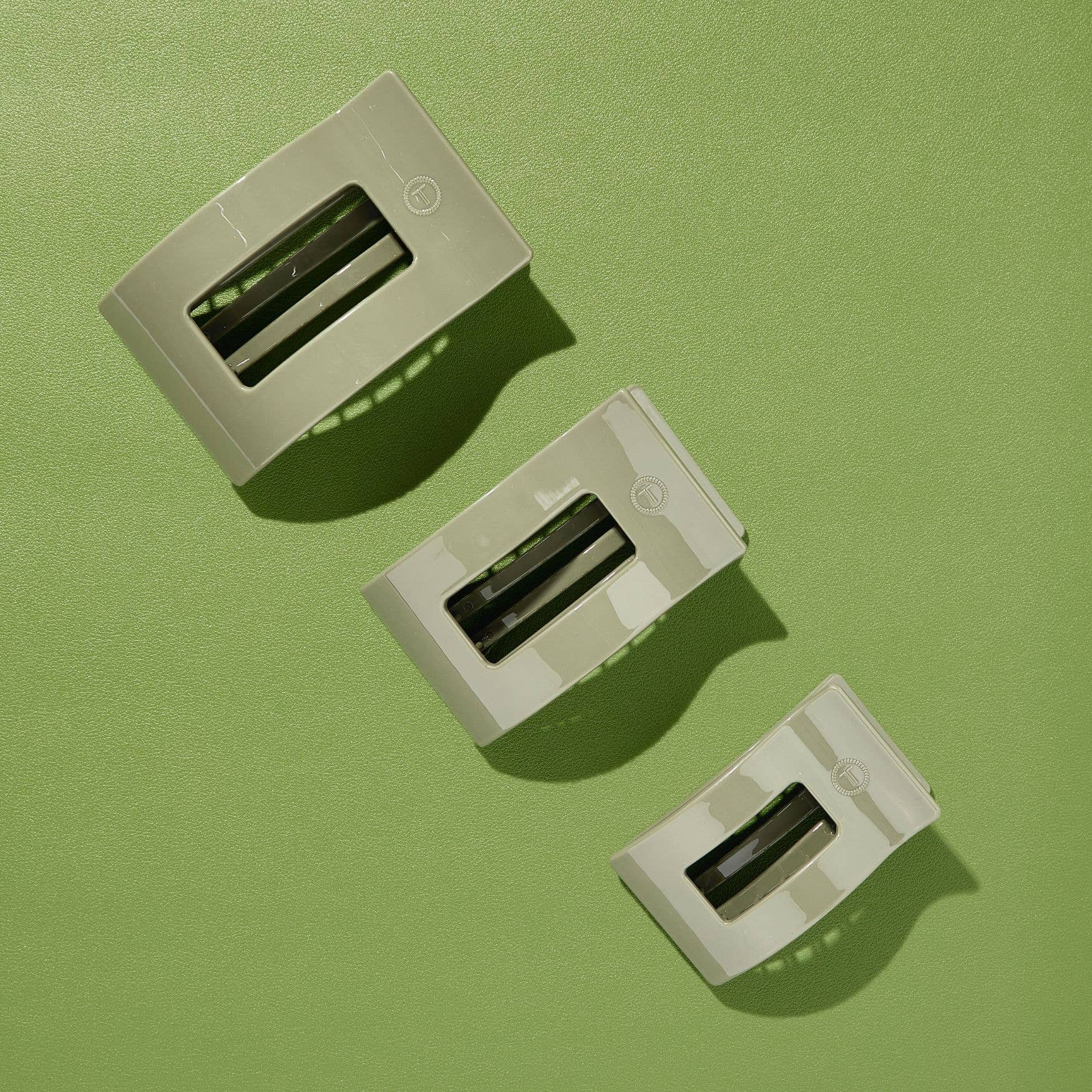 Teleties Flat Rectangle Hair Clip-280 Accessories-TELETIES-The Lovely Closet, Women's Fashion Boutique in Alexandria, KY