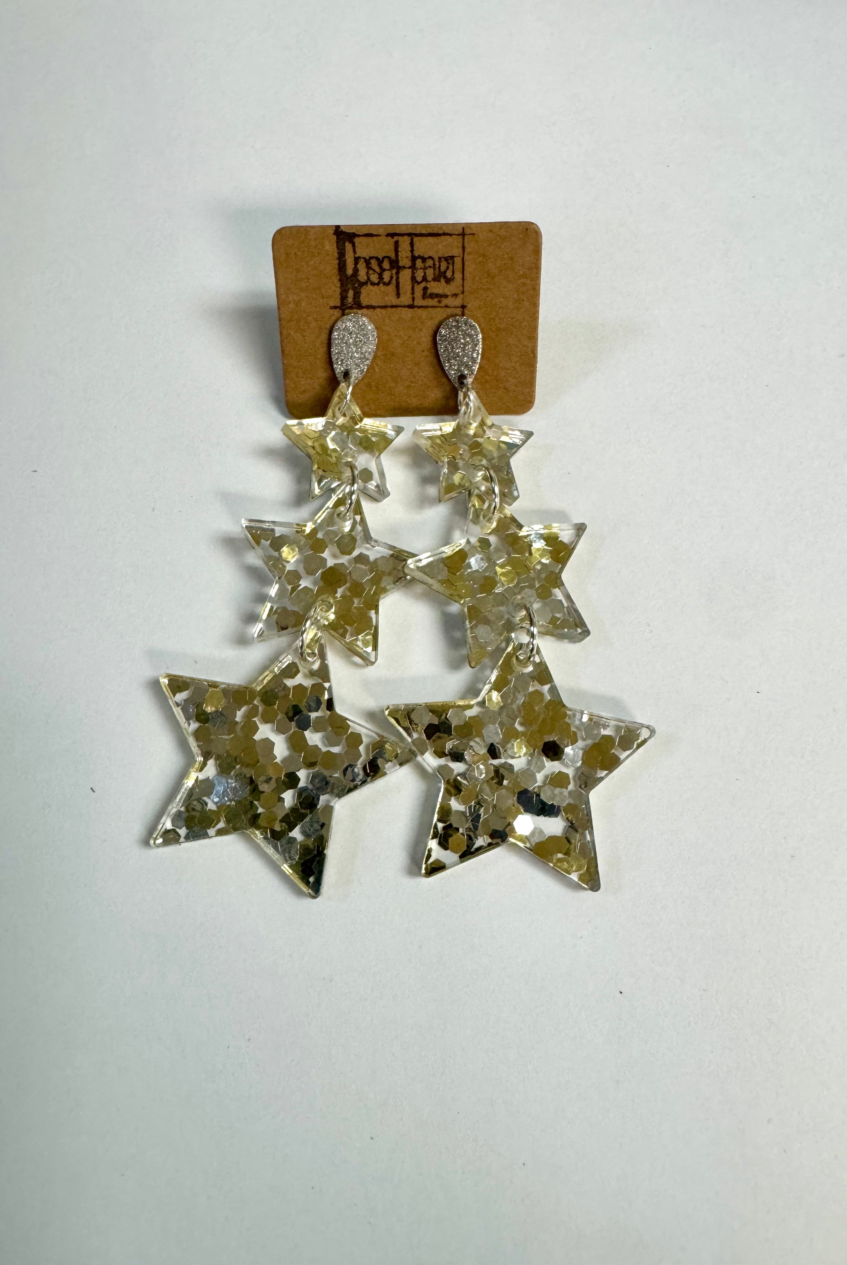 RoseHeart Earrings Holiday Collection-280 Accessories-RH-The Lovely Closet, Women's Fashion Boutique in Alexandria, KY