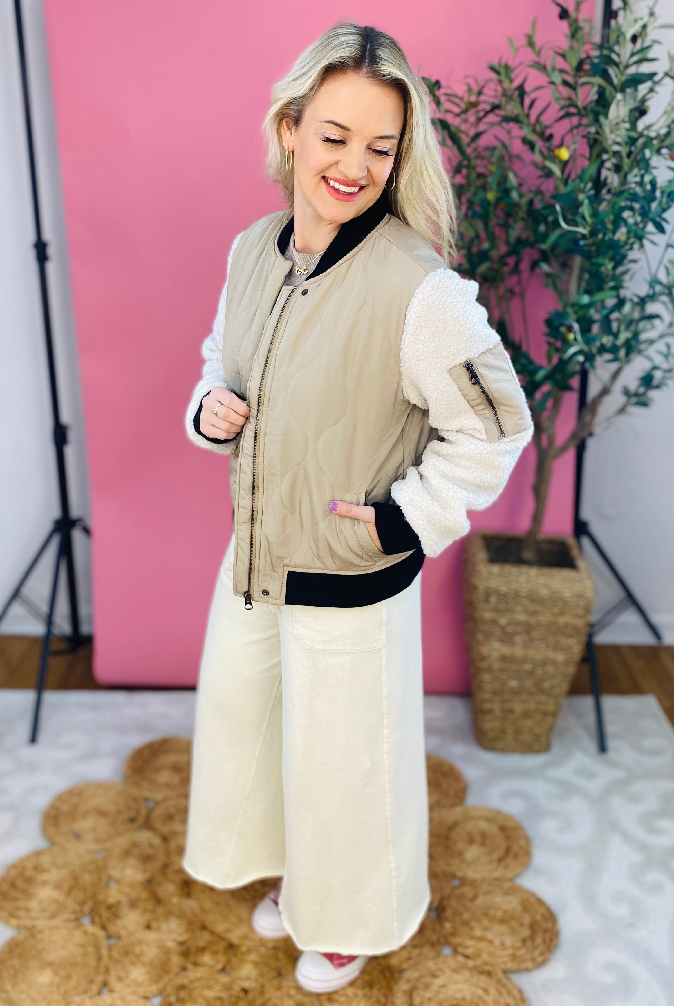 The Cool Girl Bomber Jacket-999 History-The Lovely Closet-The Lovely Closet, Women's Fashion Boutique in Alexandria, KY