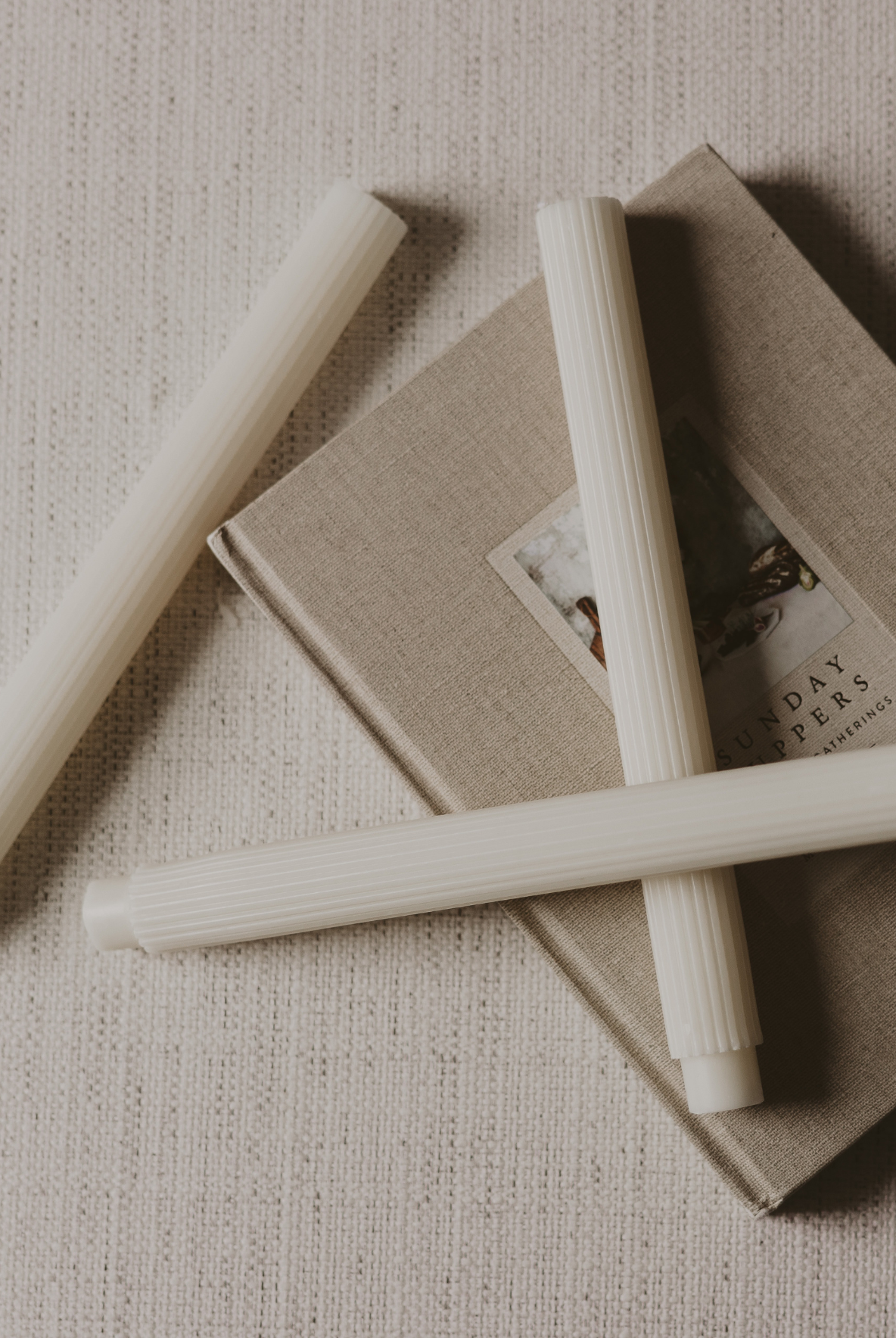 Fluted Taper Candles, Set of 3-320 Home-Sweet Water Decor-The Lovely Closet, Women's Fashion Boutique in Alexandria, KY