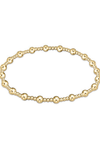 Classic Gold Sincerity 4mm Bead Bracelet-260 eNewton-eNewton-The Lovely Closet, Women's Fashion Boutique in Alexandria, KY