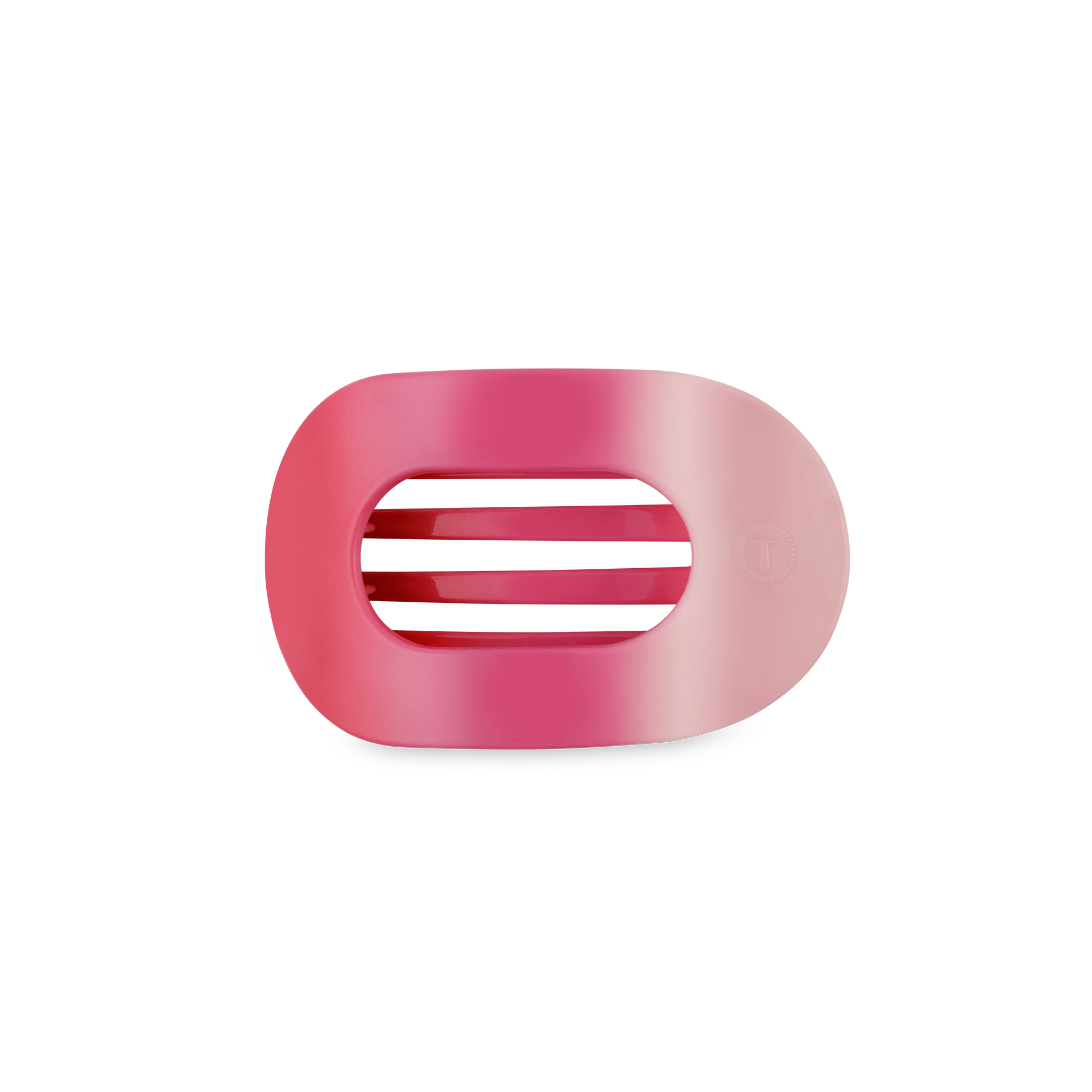 Flat Round Hair Clip | Small | Kiss & Tell-300 Headwear-TELETIES-The Lovely Closet, Women's Fashion Boutique in Alexandria, KY