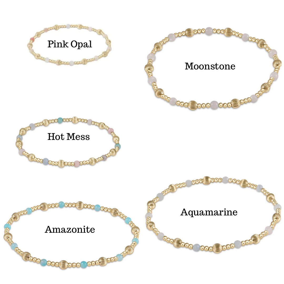 EXTENDS - Dignity Sincerity Pattern 4MM Gemstone-260 eNewton-eNewton-The Lovely Closet, Women's Fashion Boutique in Alexandria, KY