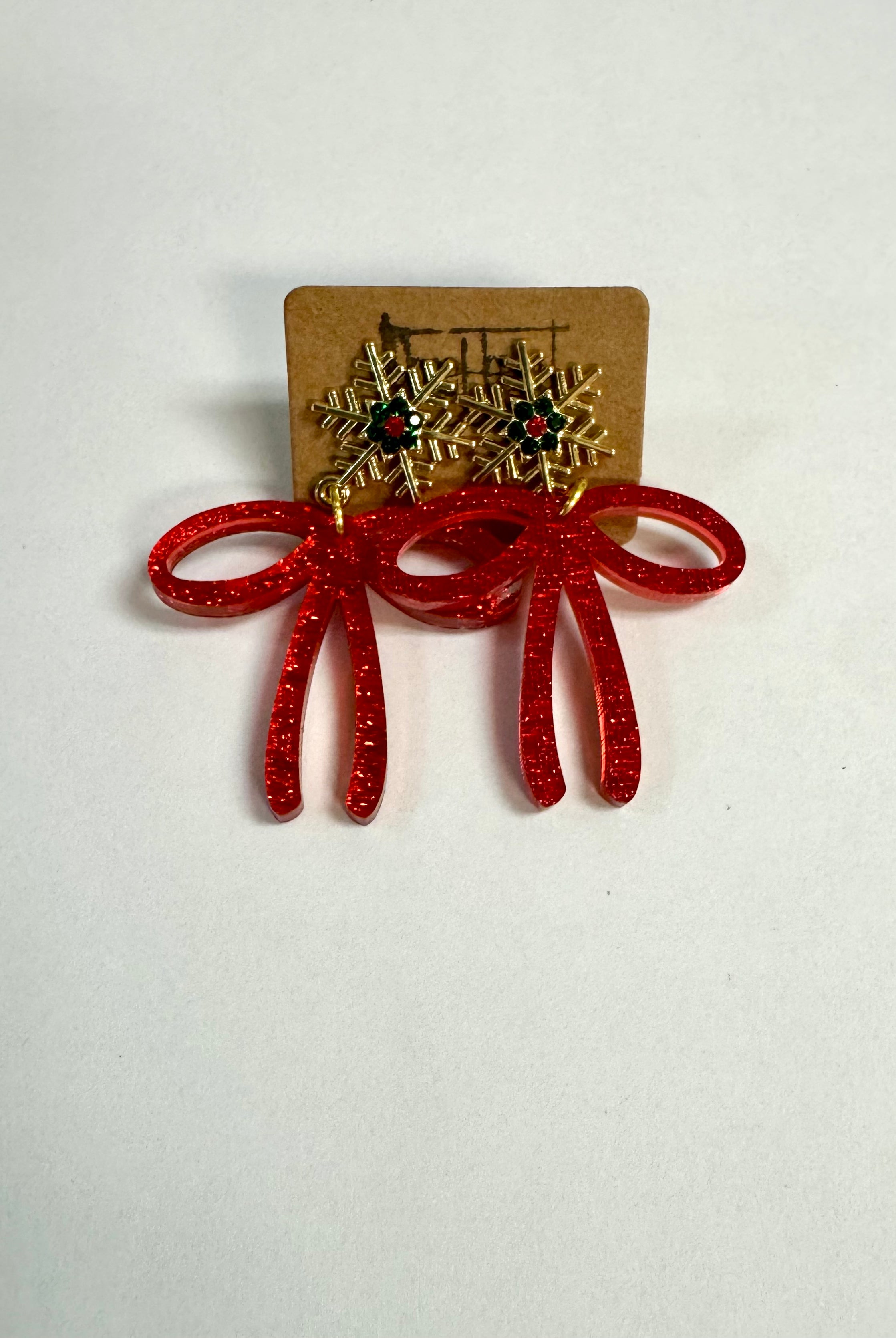 RoseHeart Earrings Holiday Collection-280 Accessories-RH-The Lovely Closet, Women's Fashion Boutique in Alexandria, KY