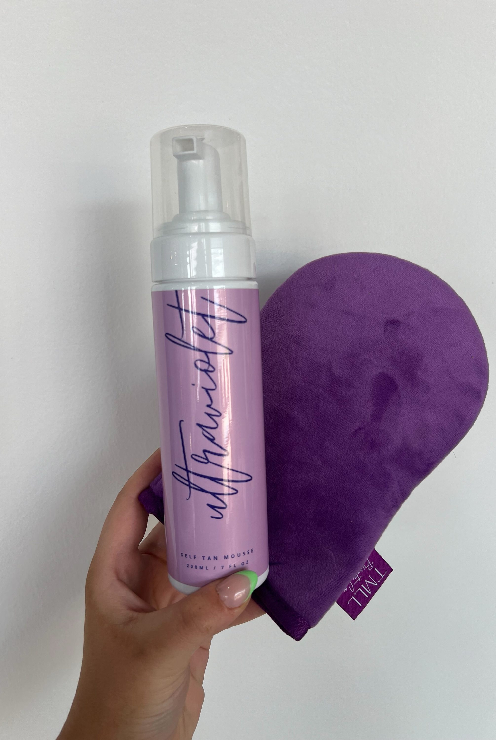 TMLL Ultra Violet Self Tanner + Mitt-250 - TMLL Beauty Co - Tan-TMLL Beauty Co-The Lovely Closet, Women's Fashion Boutique in Alexandria, KY