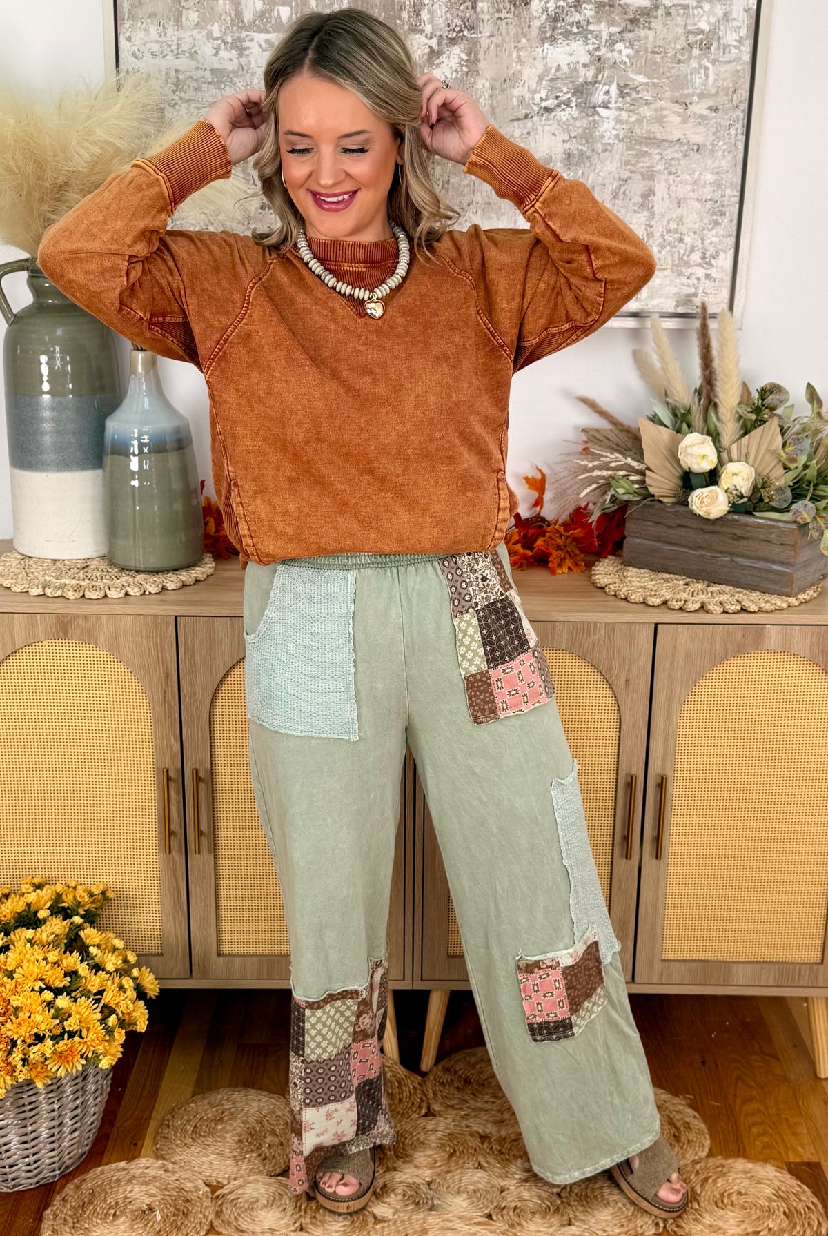 Run Around Acid Wash Pullover -150 Sweatshirts-The Lovely Closet-The Lovely Closet, Women's Fashion Boutique in Alexandria, KY