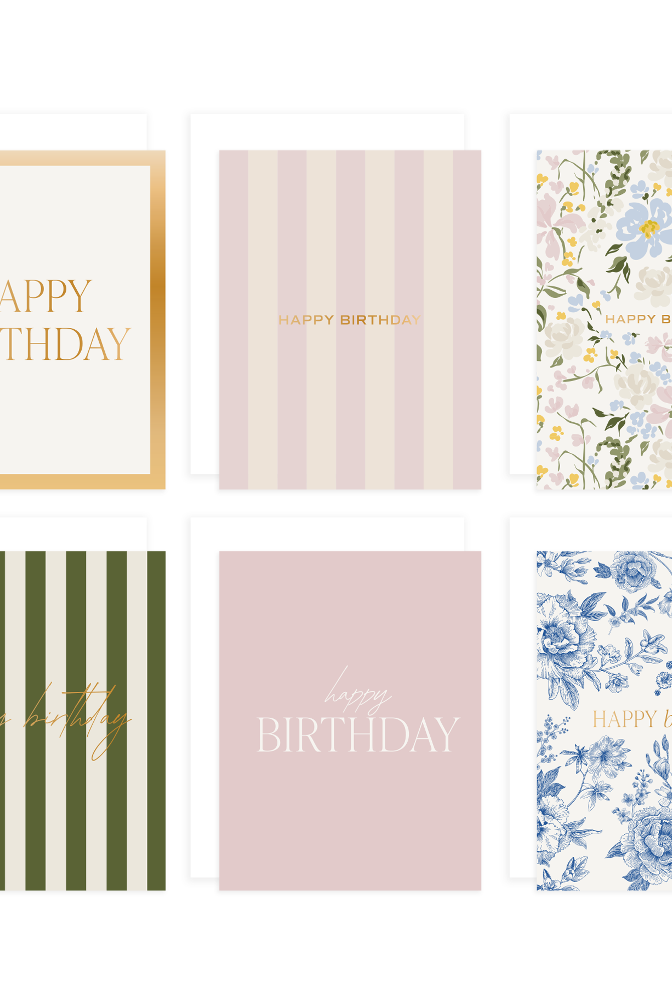 Assorted Happy Birthday Boxed Card Set-310 Gift-Sweet Water Decor-The Lovely Closet, Women's Fashion Boutique in Alexandria, KY