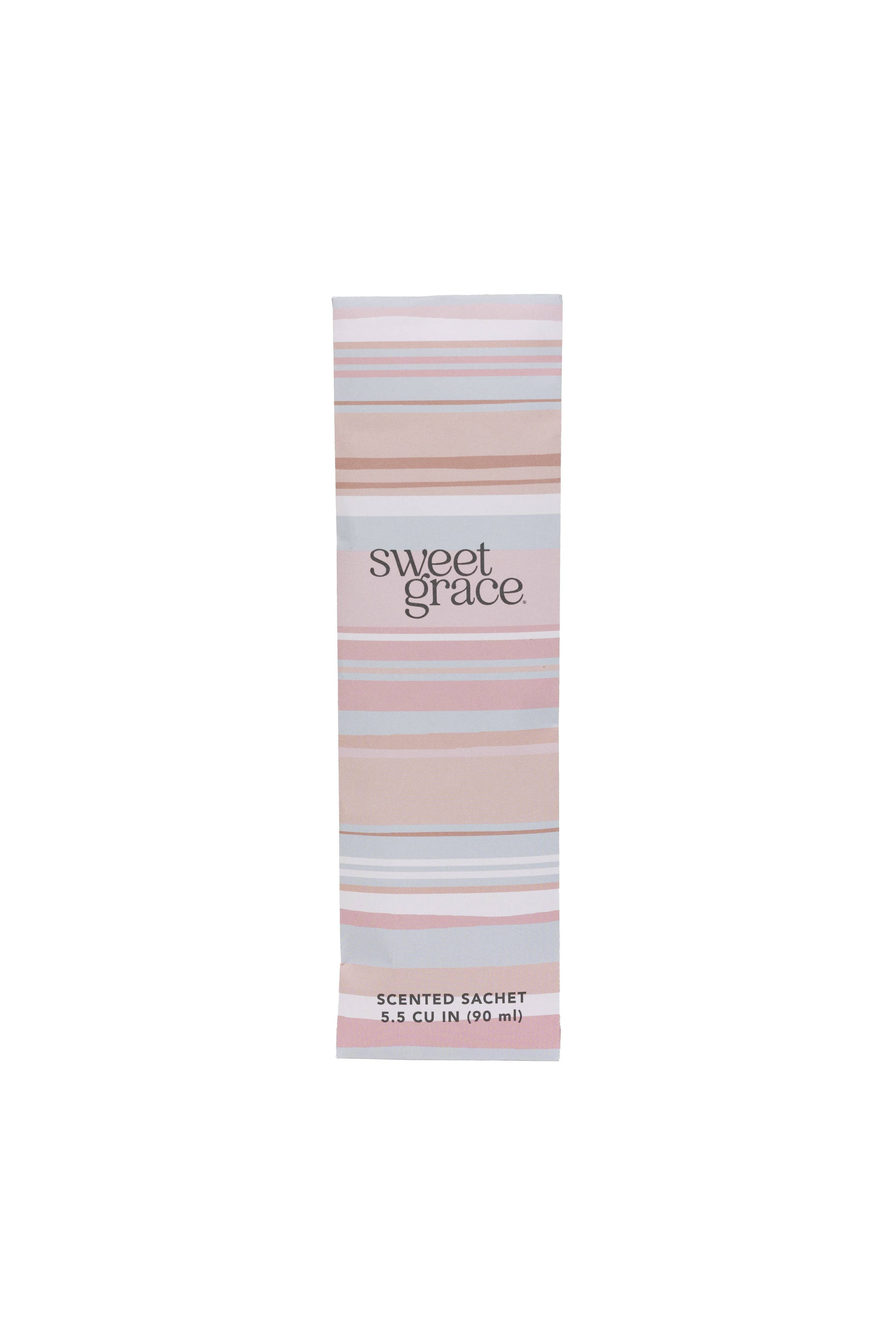 Sweet Grace Slim Sachet - Modern Stripe-320 Home-Bridgewater Candle Company-The Lovely Closet, Women's Fashion Boutique in Alexandria, KY