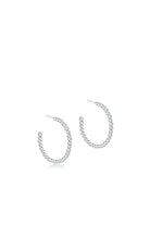 Beaded Classic 1" Hoop Sterling 2mm-260 eNewton-eNewton-The Lovely Closet, Women's Fashion Boutique in Alexandria, KY