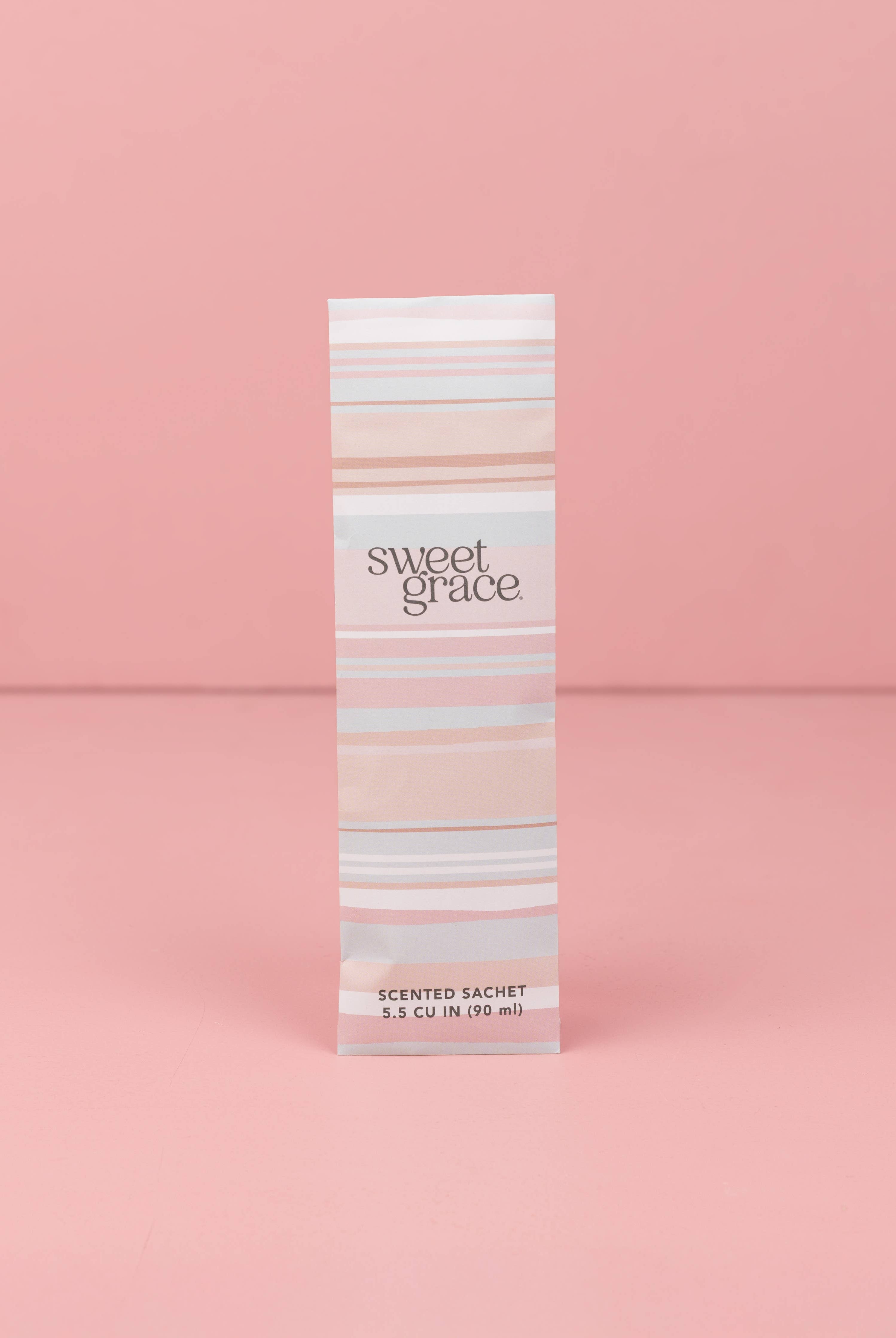 Sweet Grace Slim Sachet - Modern Stripe-320 Home-Bridgewater Candle Company-The Lovely Closet, Women's Fashion Boutique in Alexandria, KY