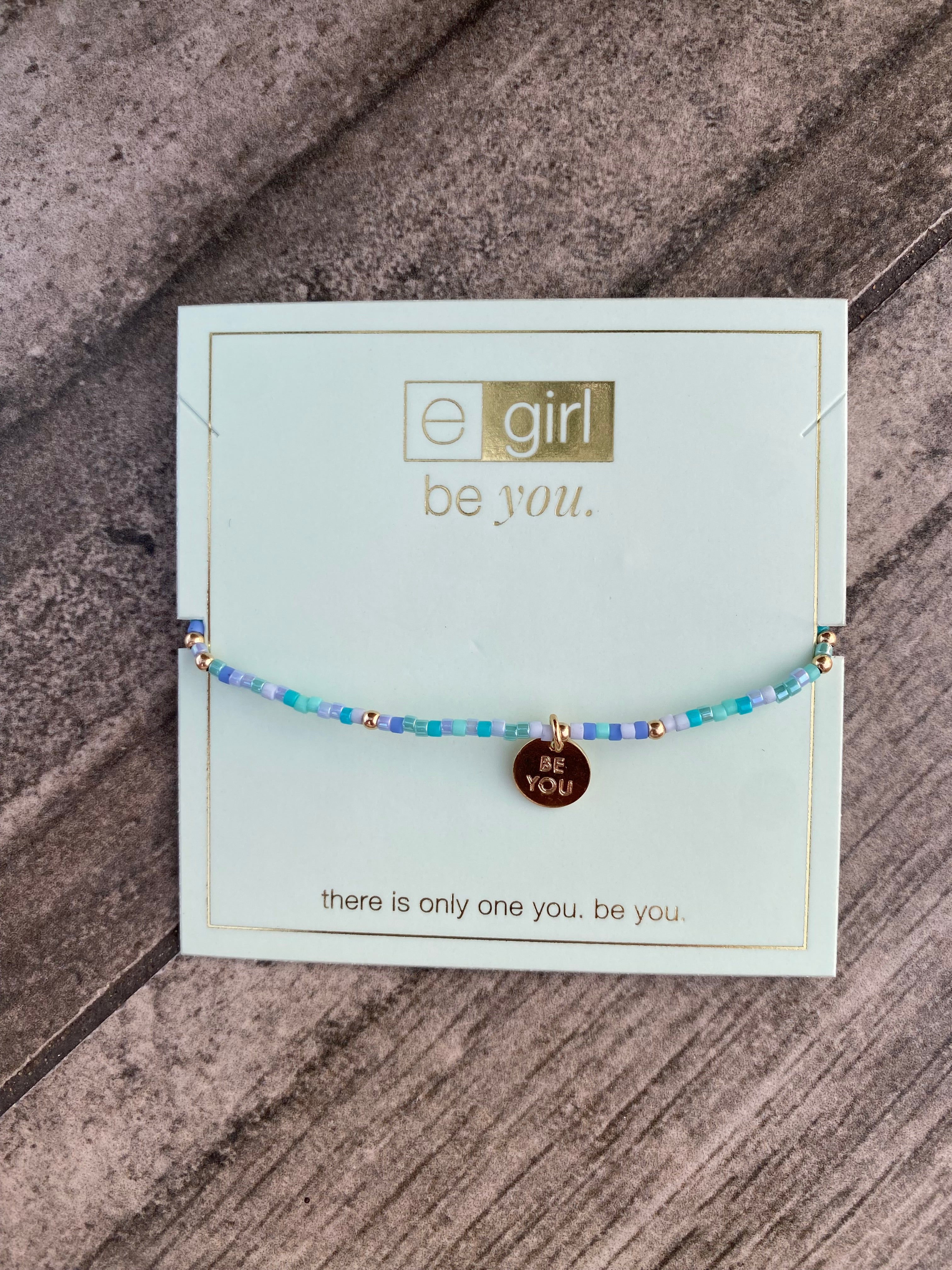 eGIRL Be You Small Gold Disc Hope Unwritten Bracelet-260 eNewton-eNewton-The Lovely Closet, Women's Fashion Boutique in Alexandria, KY