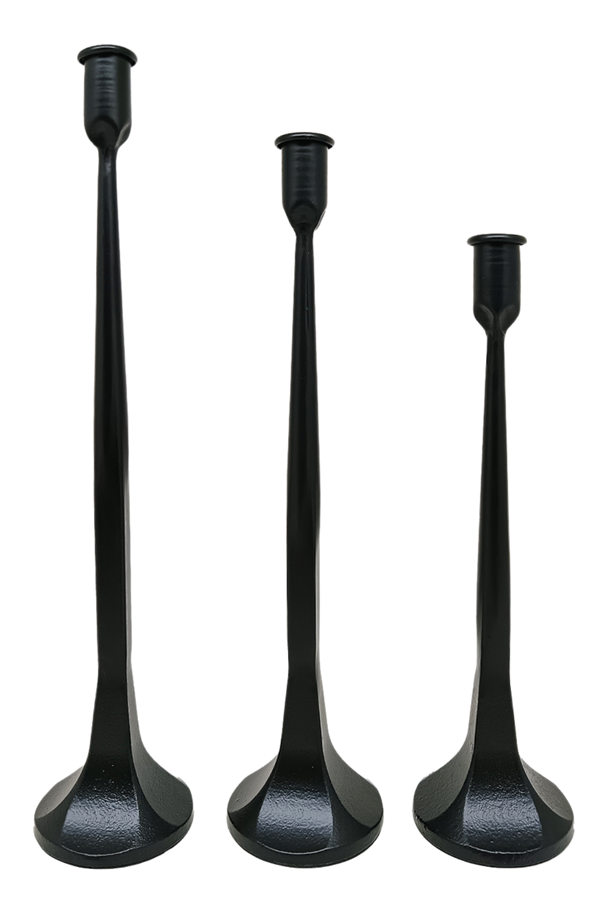 Cast Iron Taper Candle Holders, Set of 3-310 Gift-Sweet Water Decor-The Lovely Closet, Women's Fashion Boutique in Alexandria, KY