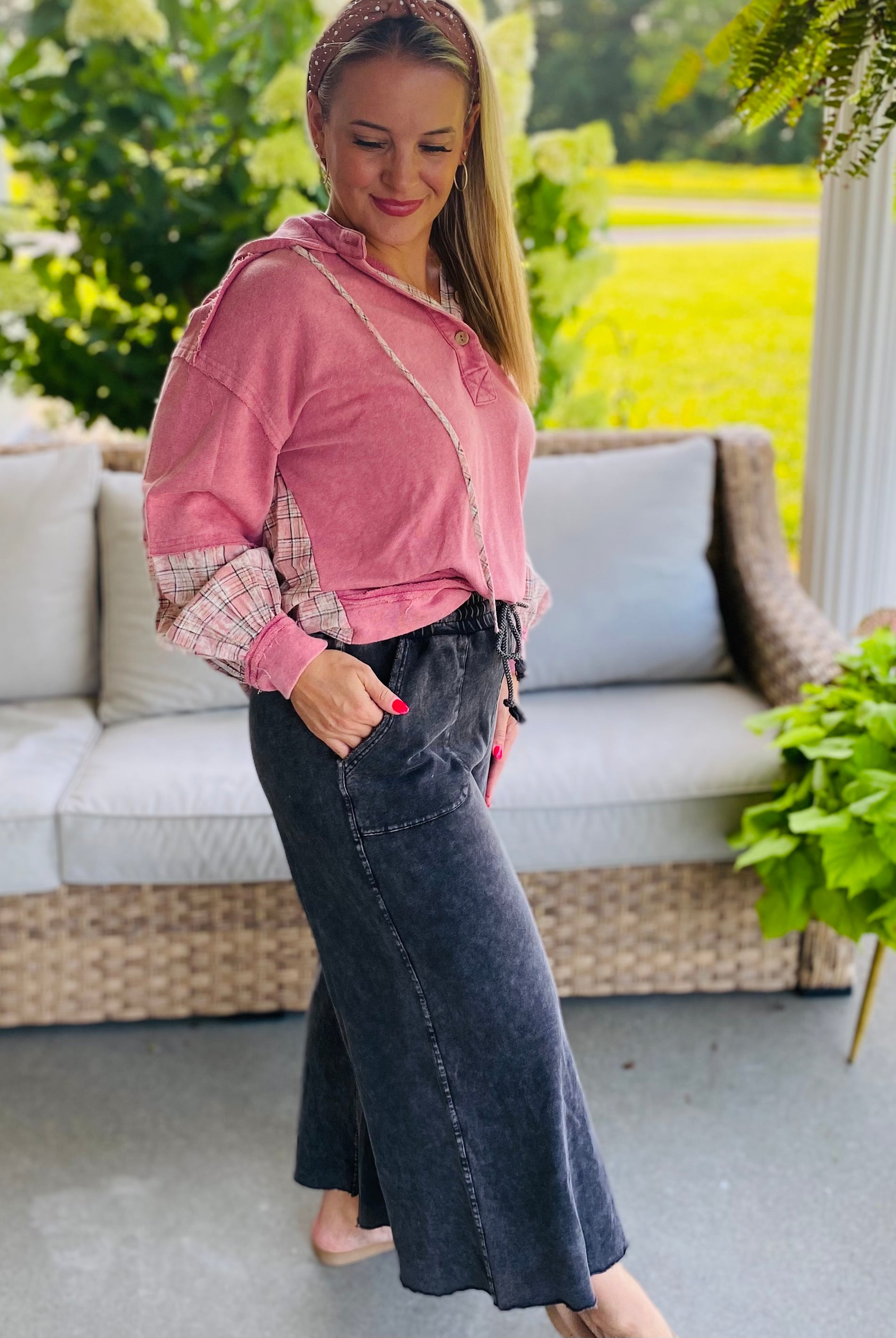 Day in the Life Pants - Ash-240 Pants-easel-The Lovely Closet, Women's Fashion Boutique in Alexandria, KY