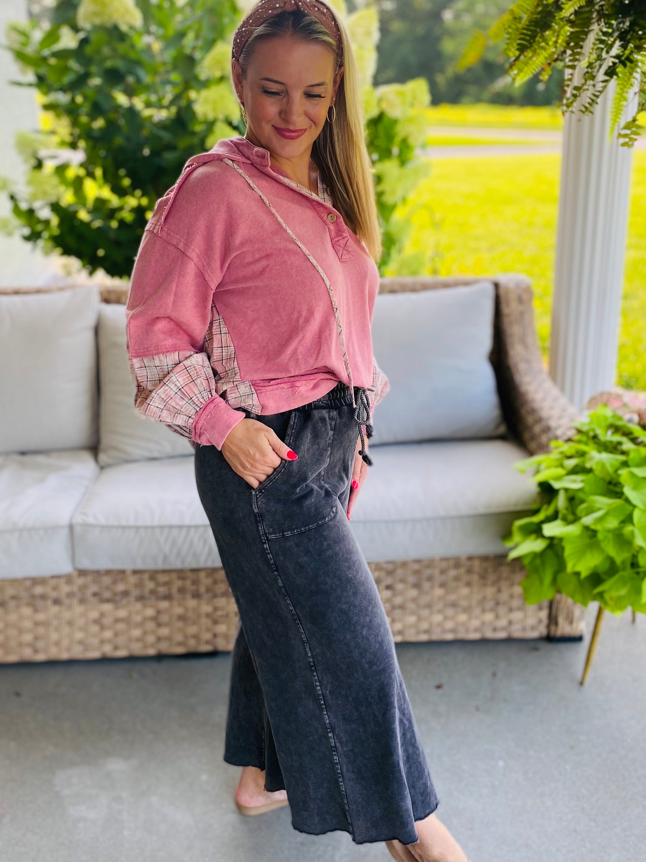 Day in the Life Pants - Ash-240 Pants-easel-The Lovely Closet, Women's Fashion Boutique in Alexandria, KY