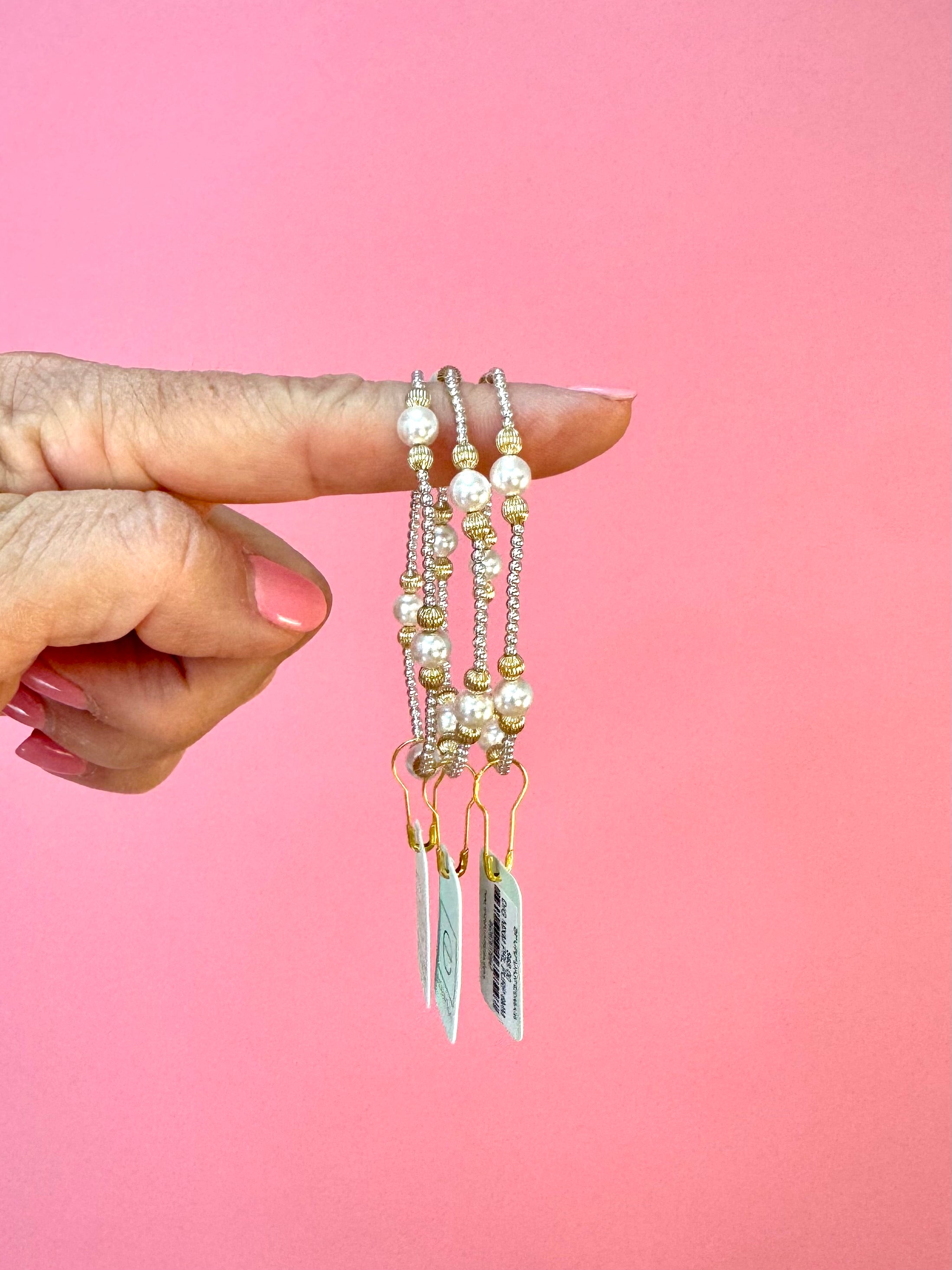 Dignity Mixed Metal Pearl Purpose 6mm-260 eNewton-eNewton-The Lovely Closet, Women's Fashion Boutique in Alexandria, KY