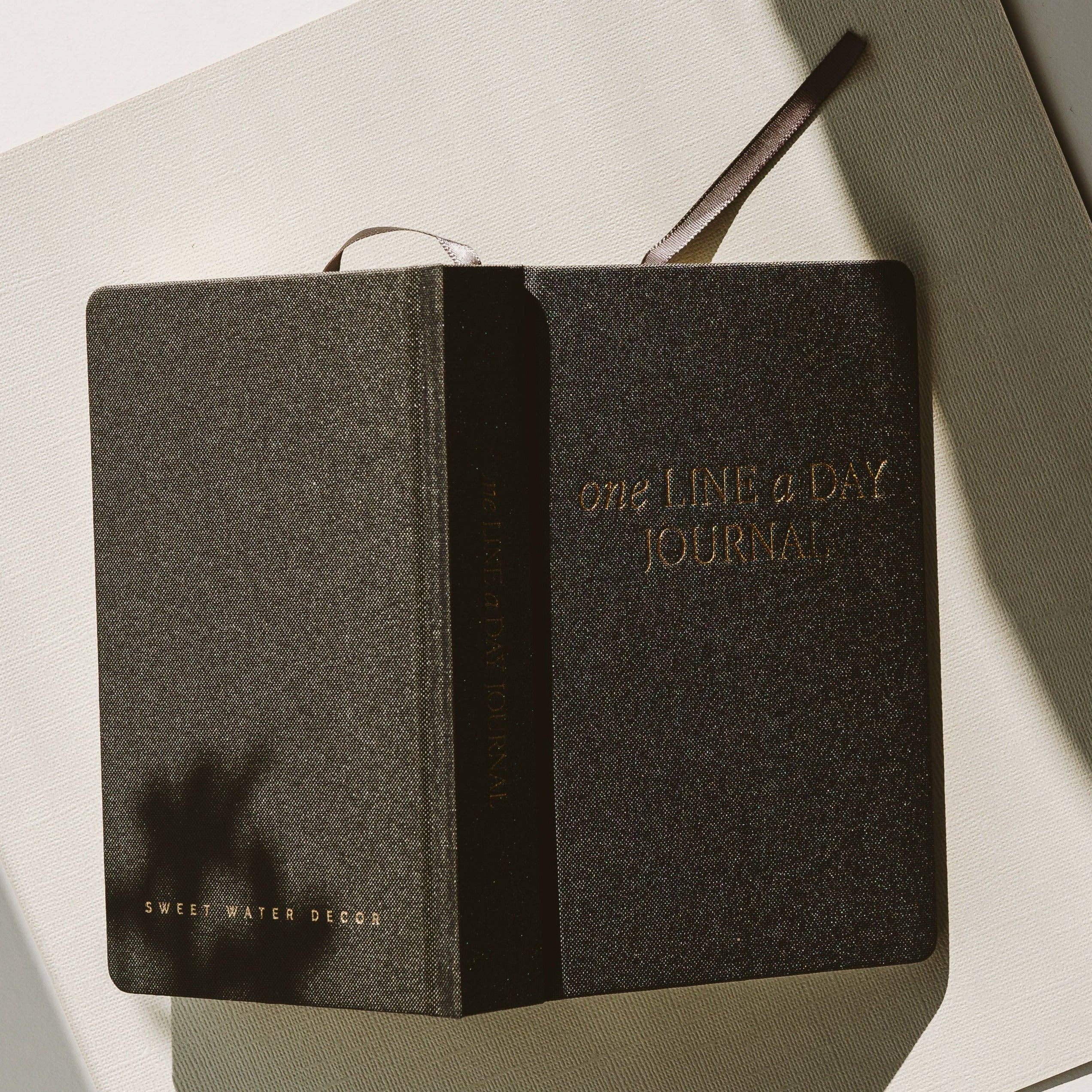 One Line A Day Fabric Journal-310 Gift-Sweet Water Decor-The Lovely Closet, Women's Fashion Boutique in Alexandria, KY