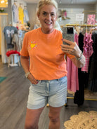 Risen Sunny Days High Rise Shorts-230 Skirts/Shorts-Risen-The Lovely Closet, Women's Fashion Boutique in Alexandria, KY