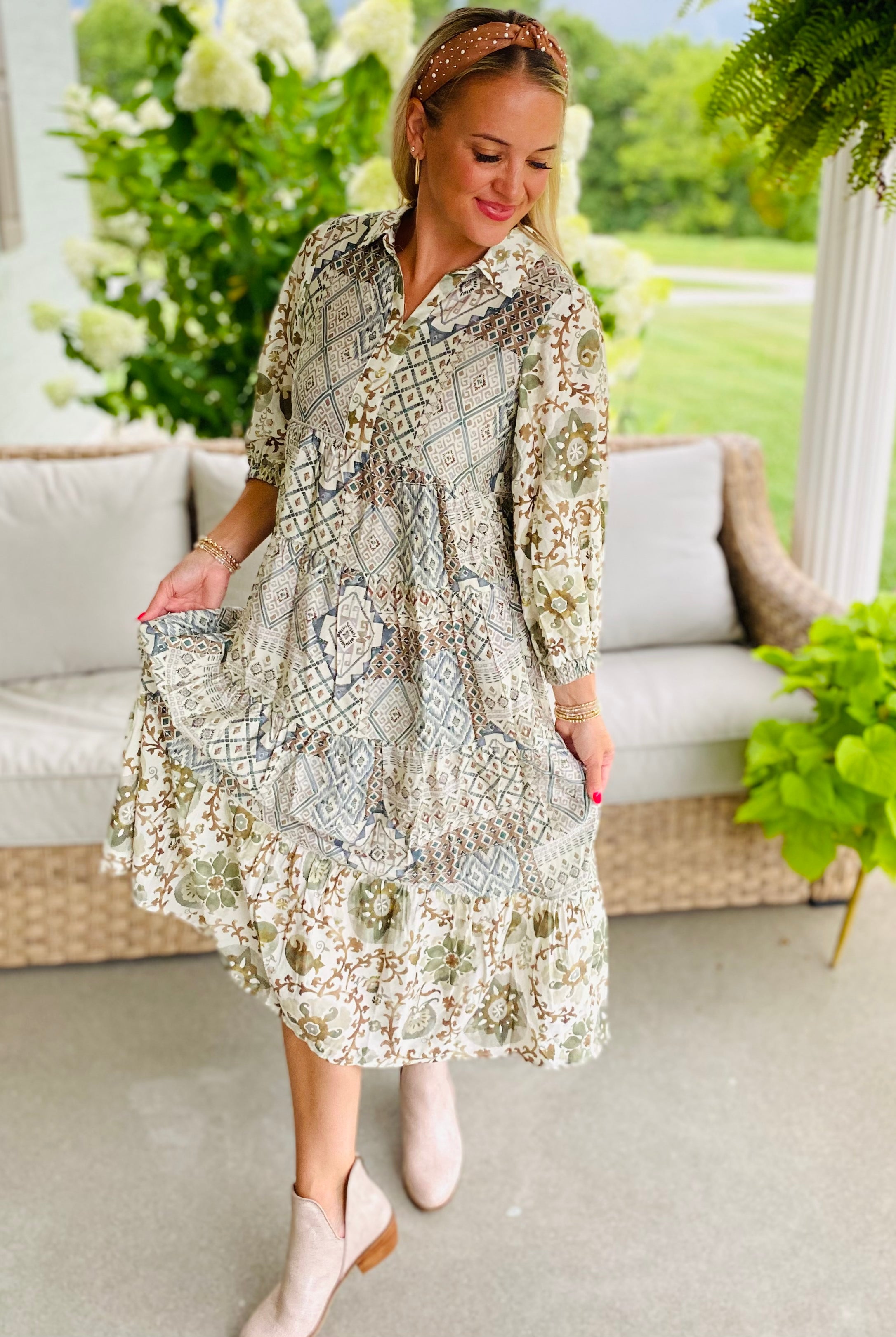 Standout for Good Midi Dress-180 Dresses-GIGIO-The Lovely Closet, Women's Fashion Boutique in Alexandria, KY