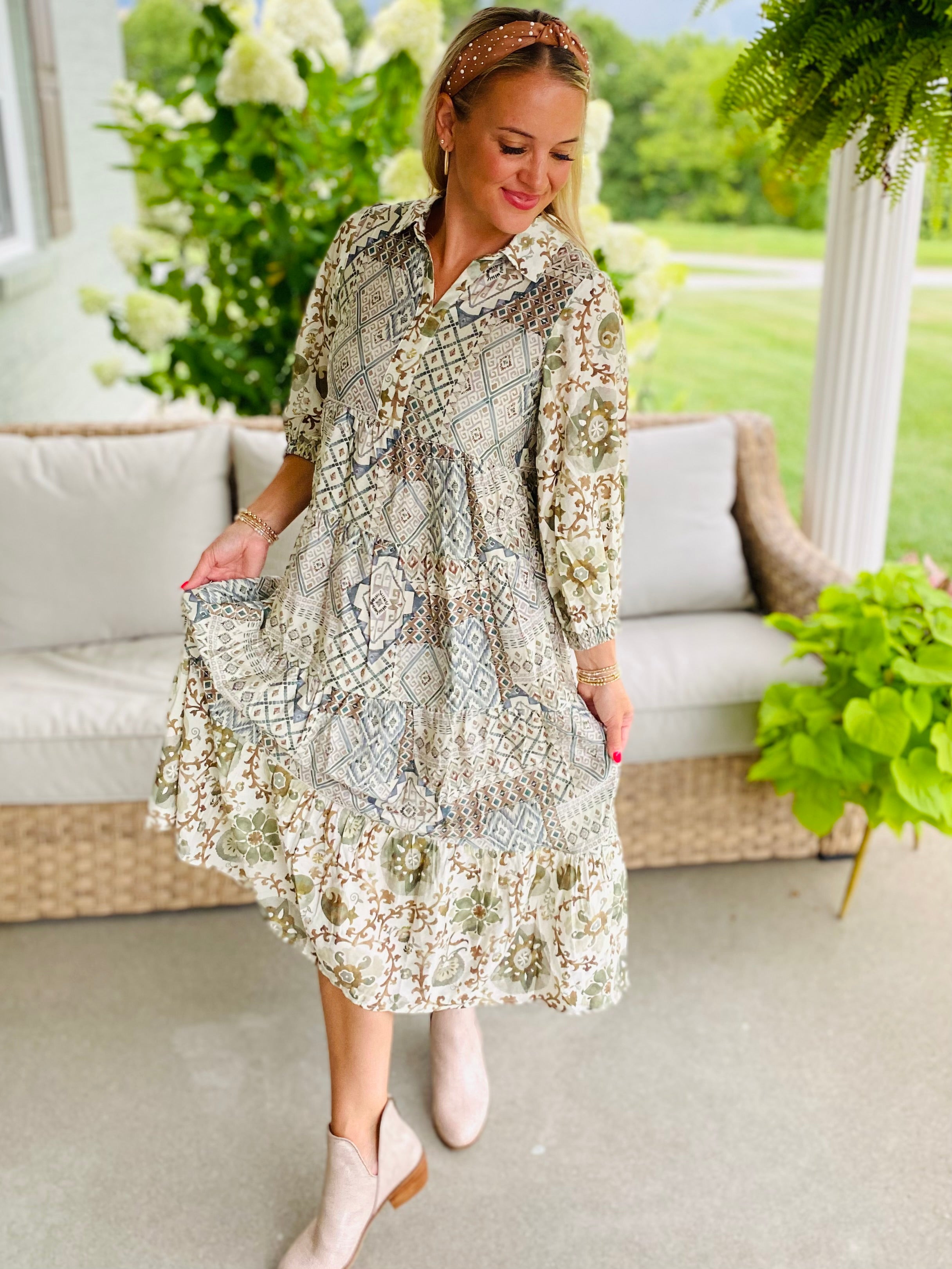 Standout for Good Midi Dress-180 Dresses-GIGIO-The Lovely Closet, Women's Fashion Boutique in Alexandria, KY