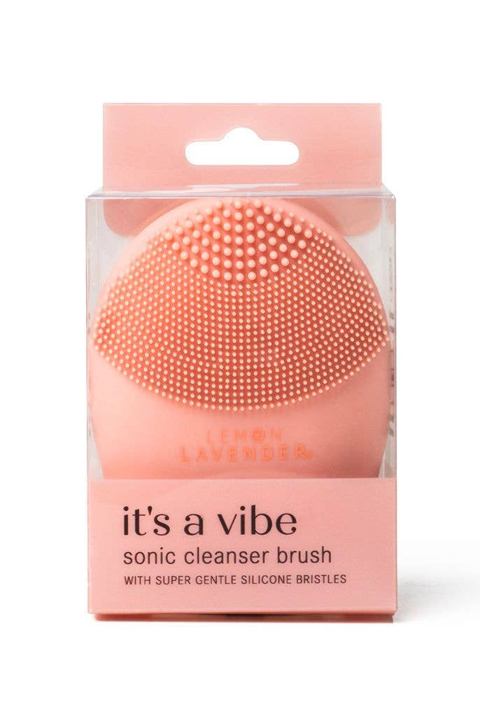 Lemon Lavender It's a Vibe Sonic Cleanser Brush-310 Gift-DM Merchandising-The Lovely Closet, Women's Fashion Boutique in Alexandria, KY