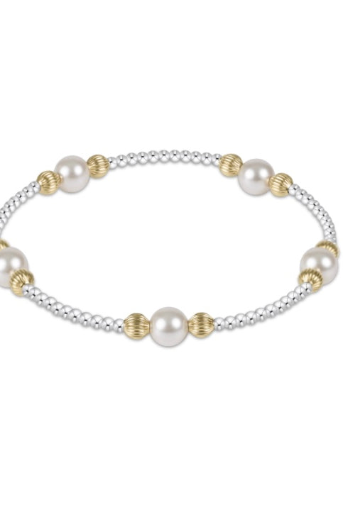 Dignity Mixed Metal Pearl Purpose 6mm-260 eNewton-eNewton-The Lovely Closet, Women's Fashion Boutique in Alexandria, KY