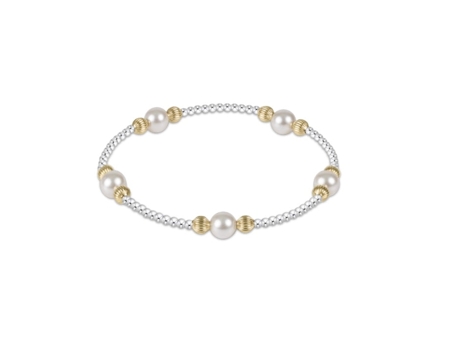 Dignity Mixed Metal Pearl Purpose 6mm-260 eNewton-eNewton-The Lovely Closet, Women's Fashion Boutique in Alexandria, KY