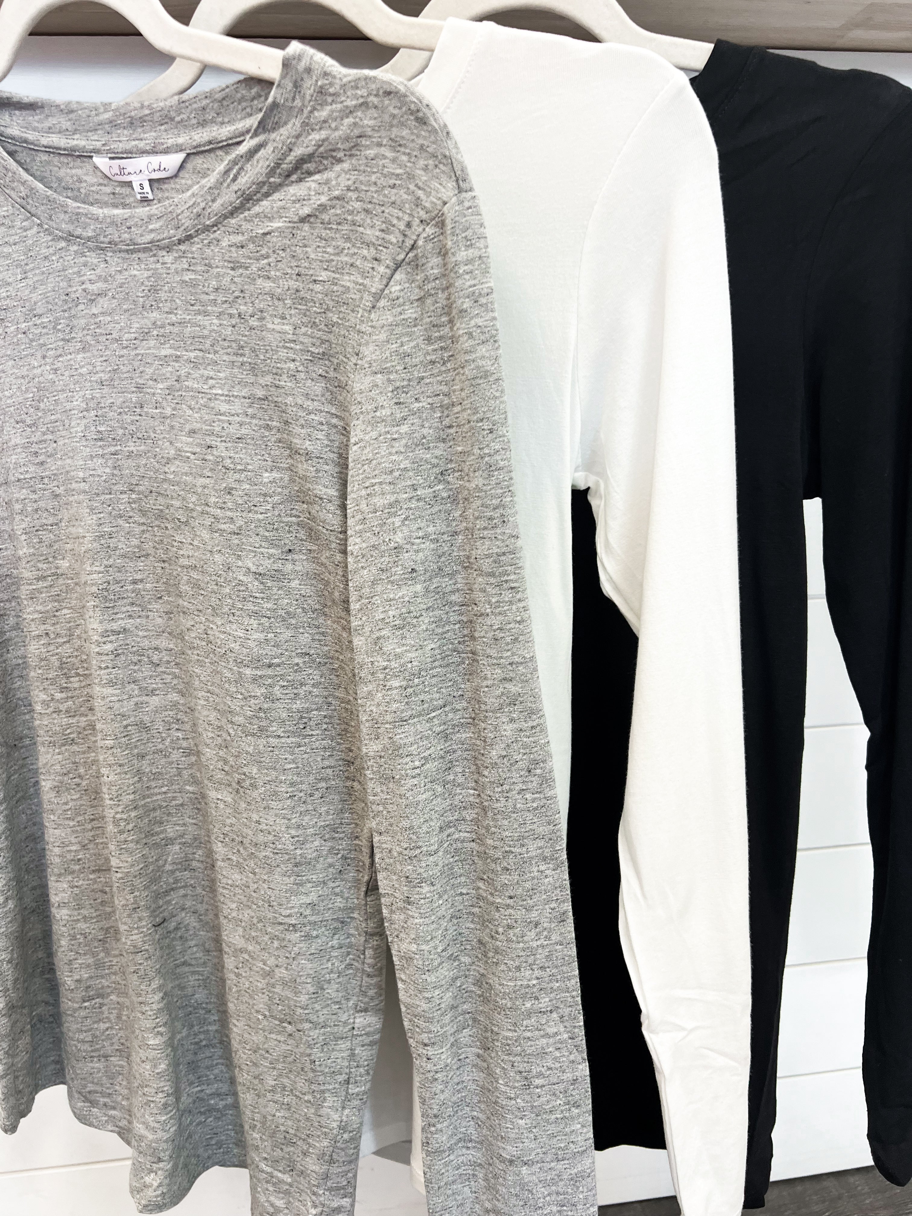 Wearing Me Out Long Sleeve-110 Long Sleeve Top-culture code-The Lovely Closet, Women's Fashion Boutique in Alexandria, KY