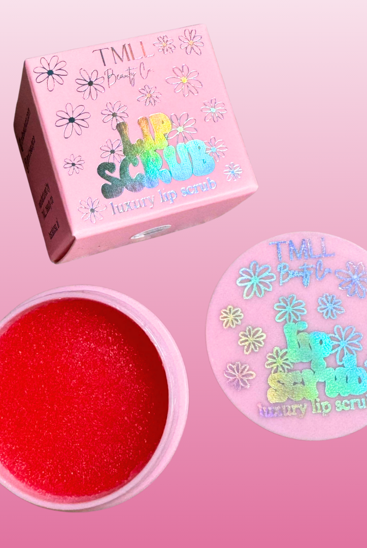 TMLL Luxury Lip Scrub-250 - TMLL Beauty Co - Skincare-TMLL Beauty Co-The Lovely Closet, Women's Fashion Boutique in Alexandria, KY