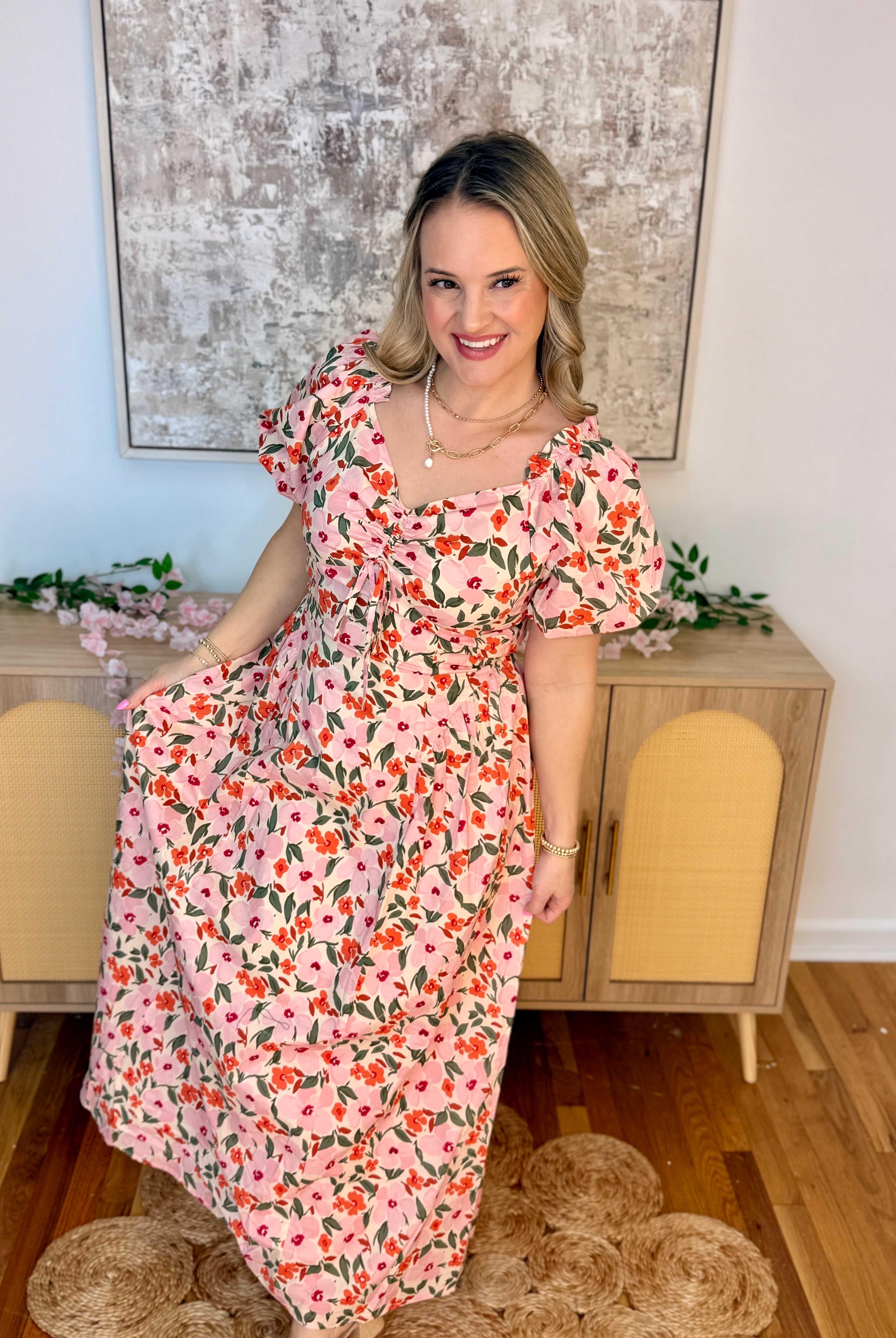 Actually Romantic Maxi Dress-180 Dresses-Doe and Rae-The Lovely Closet, Women's Fashion Boutique in Alexandria, KY