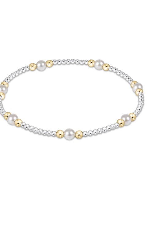 Classic Mixed Metal Pearl Purpose 4mm-260 eNewton-eNewton-The Lovely Closet, Women's Fashion Boutique in Alexandria, KY