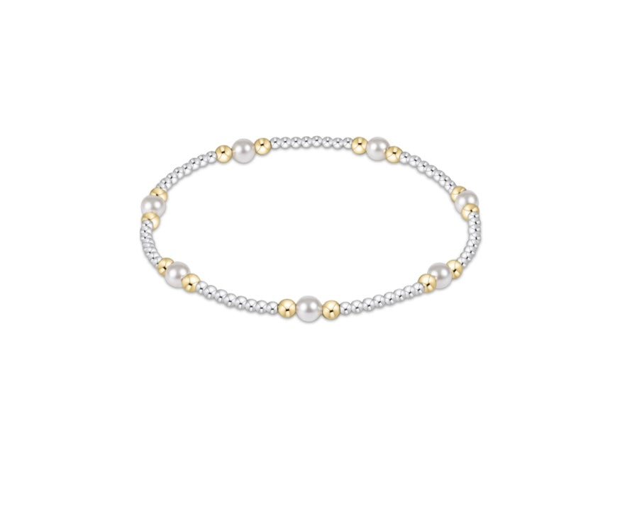 Classic Mixed Metal Pearl Purpose 4mm-260 eNewton-eNewton-The Lovely Closet, Women's Fashion Boutique in Alexandria, KY