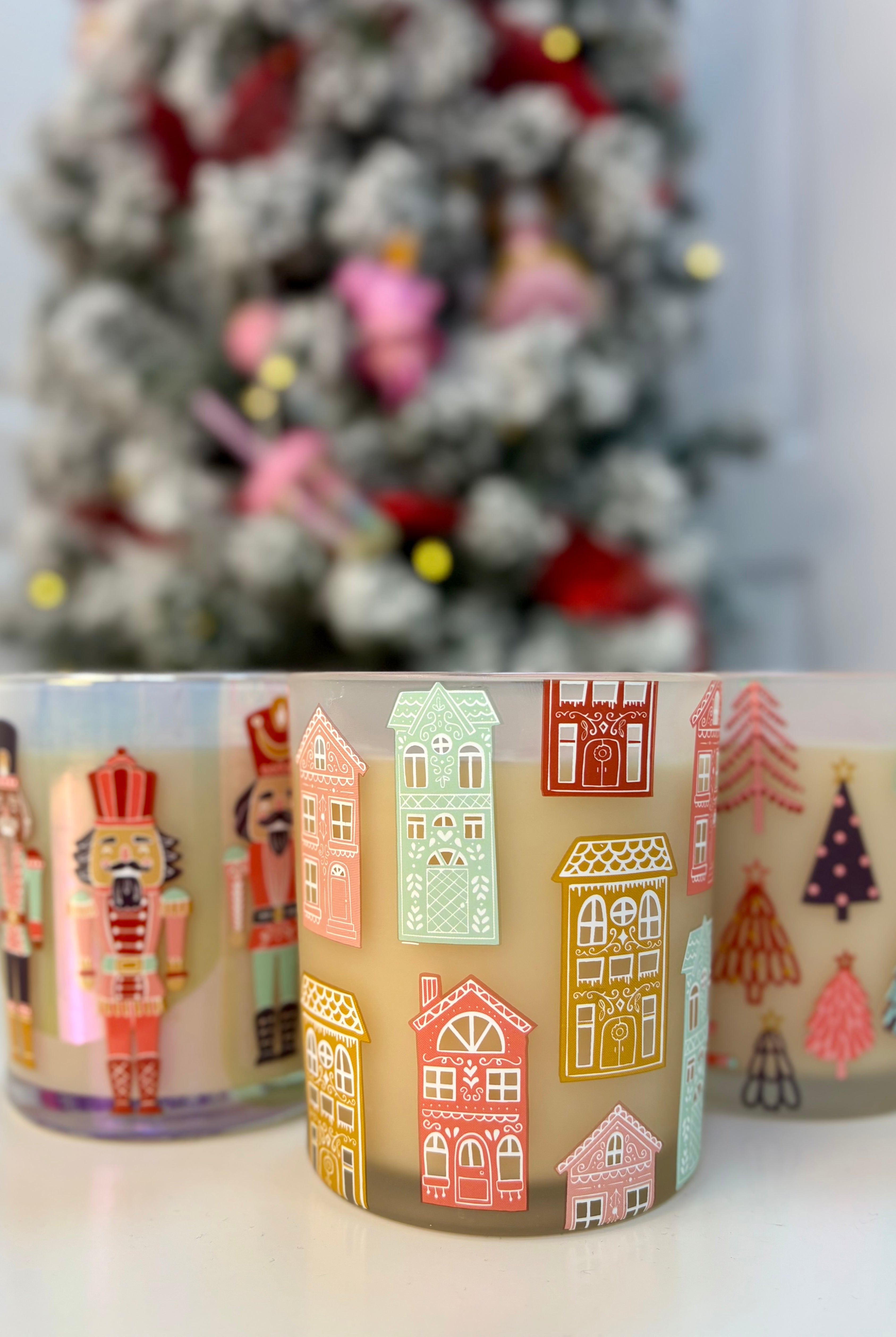 Sweet Grace Christmas Candle - Holiday Houses-350 Holiday-Bridgewater Candle Co.-The Lovely Closet, Women's Fashion Boutique in Alexandria, KY