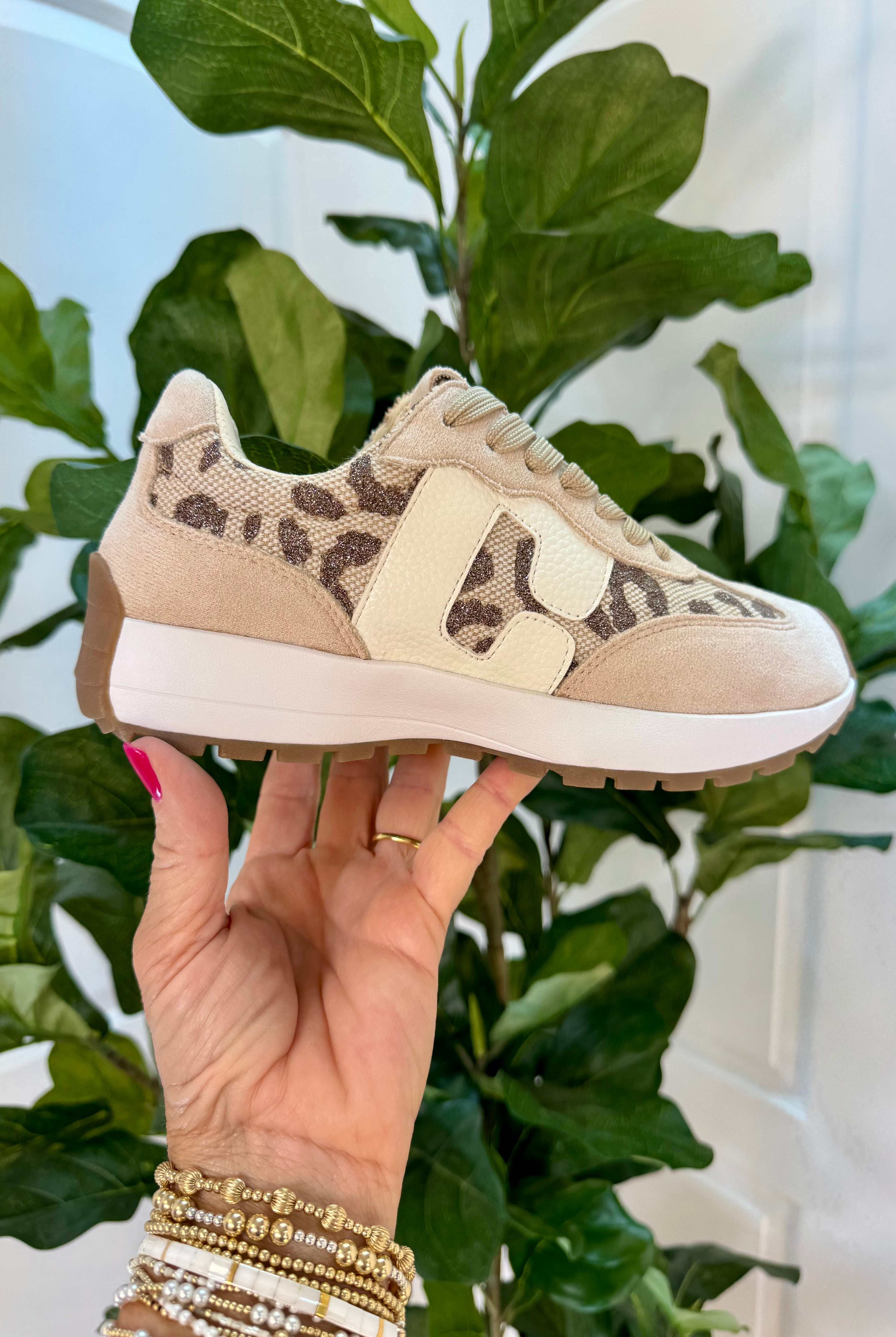 Corkys Tan Sparkle Leopard-270 Shoes-Corkys-The Lovely Closet, Women's Fashion Boutique in Alexandria, KY