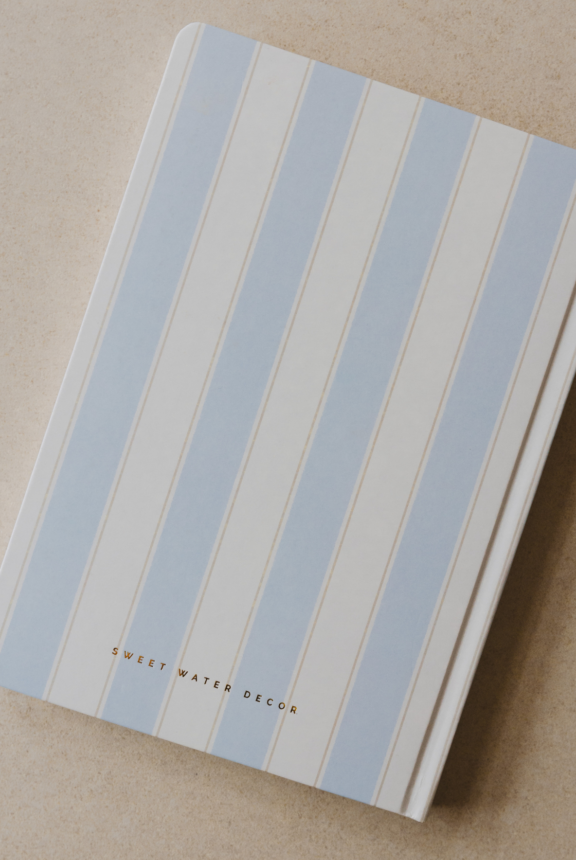 Be Mindful Prompted Journal - Blue Stripes-310 Gift-Sweet Water Decor-The Lovely Closet, Women's Fashion Boutique in Alexandria, KY