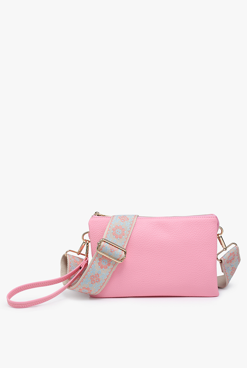 Izzy Crossbody w/ Guitar Strap-290 Bag/Handbags-Jen & Co.-The Lovely Closet, Women's Fashion Boutique in Alexandria, KY