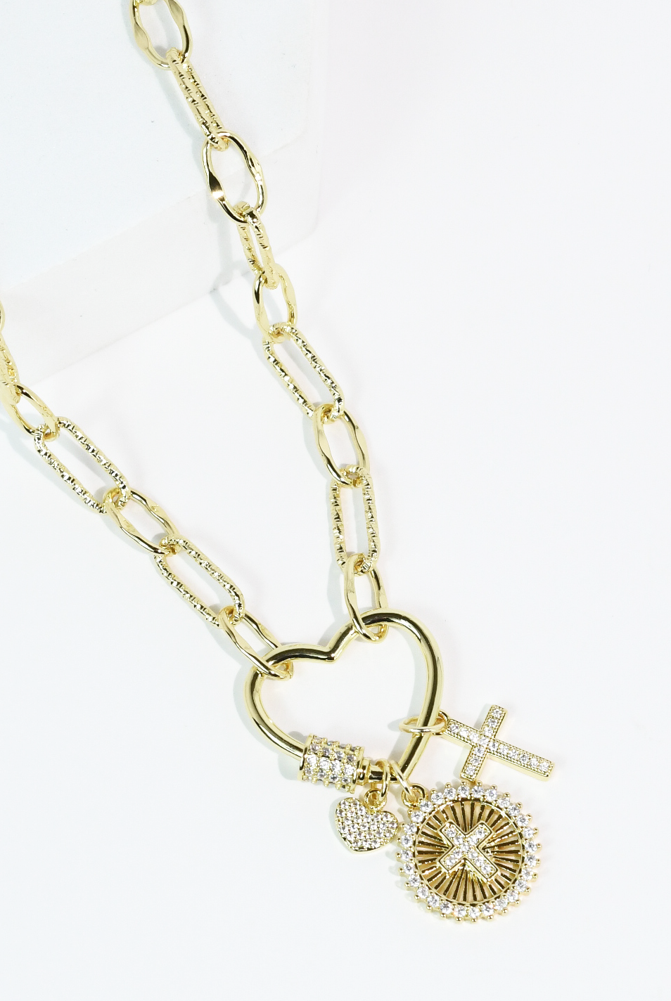 Love and Grace Gold-250 Jewelry-Treasure Jewels Inc.-The Lovely Closet, Women's Fashion Boutique in Alexandria, KY