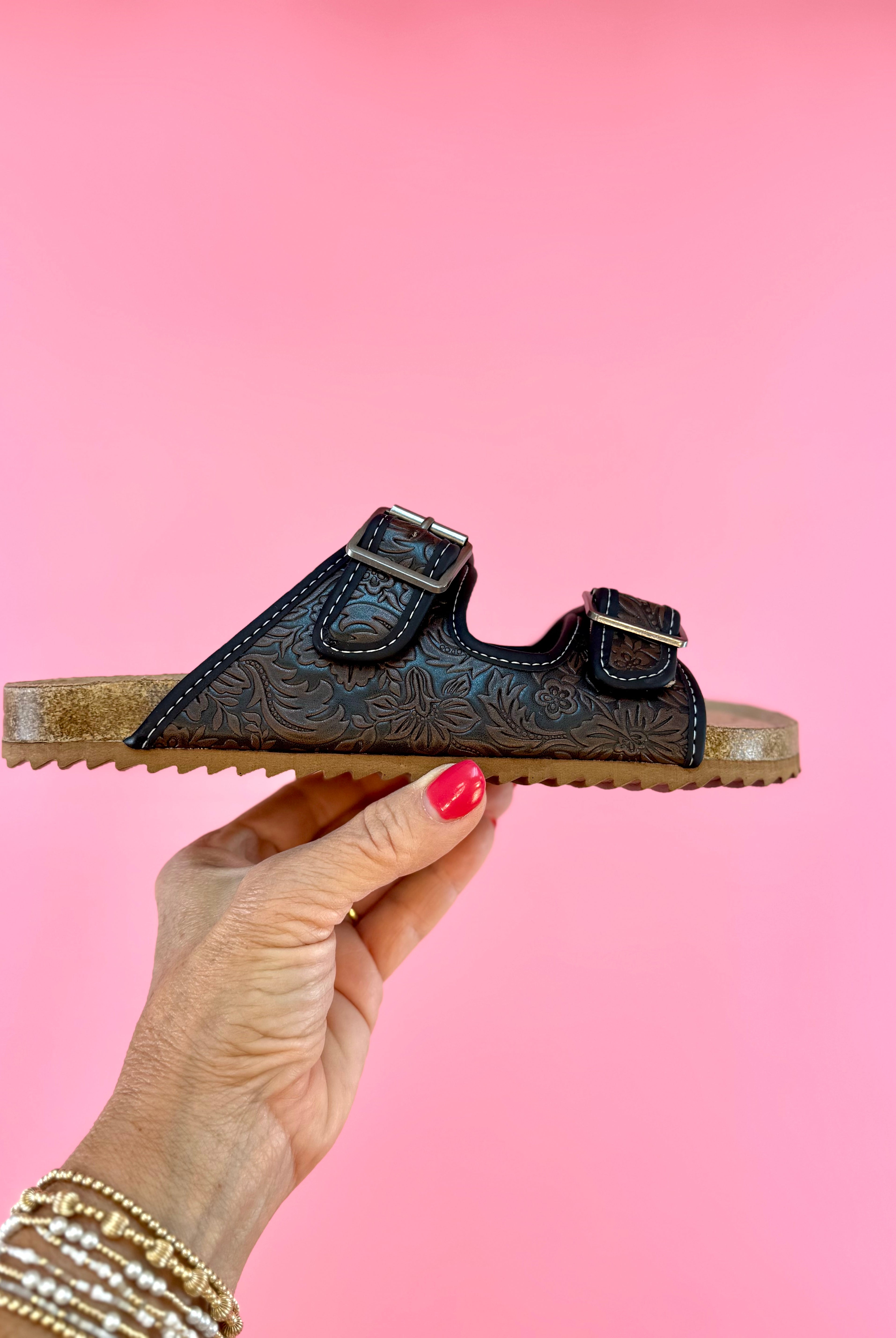 FINAL SALE Very G - Berry - Black/Chocolate-270 Shoes-Very G-The Lovely Closet, Women's Fashion Boutique in Alexandria, KY