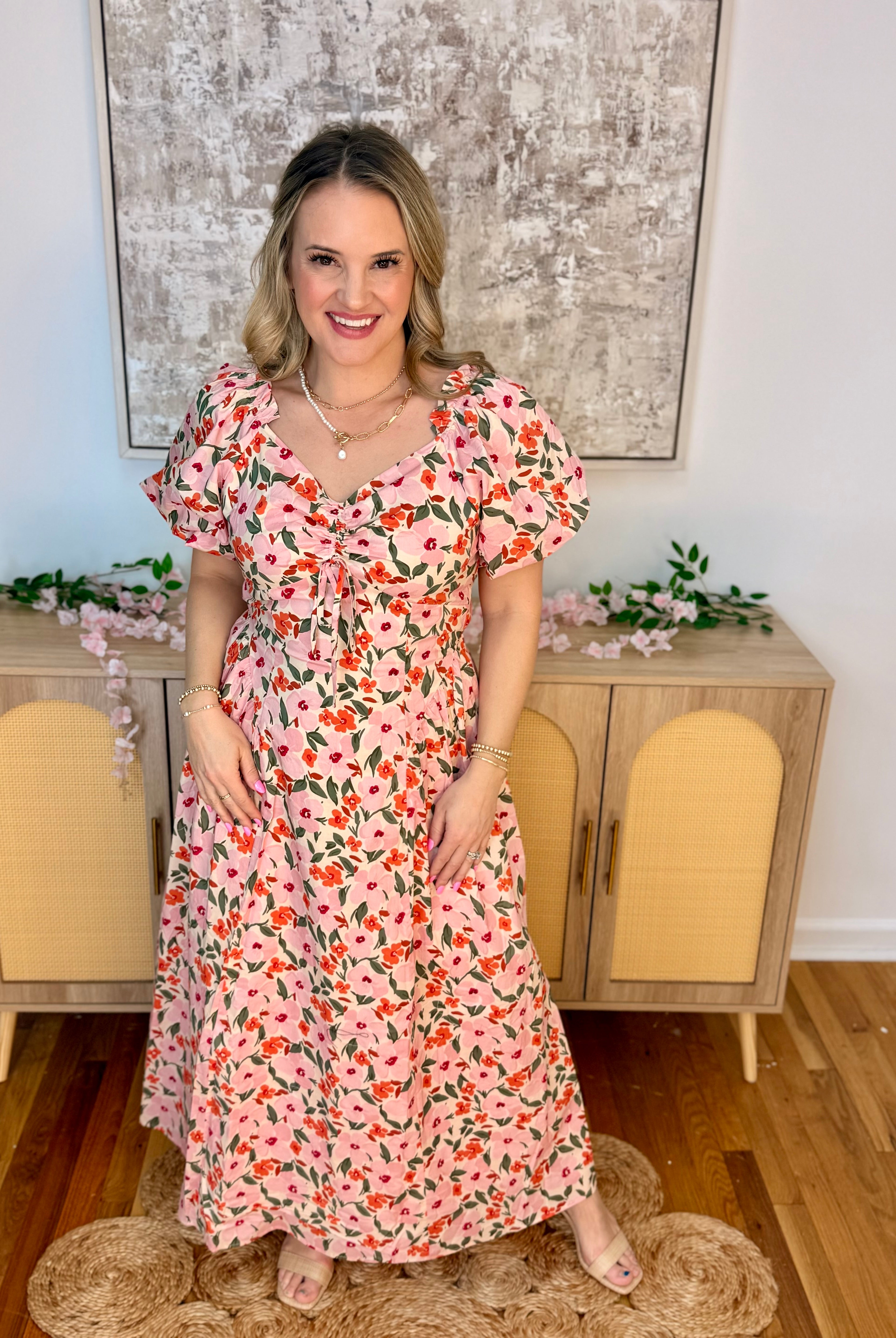 Actually Romantic Maxi Dress-180 Dresses-Doe and Rae-The Lovely Closet, Women's Fashion Boutique in Alexandria, KY