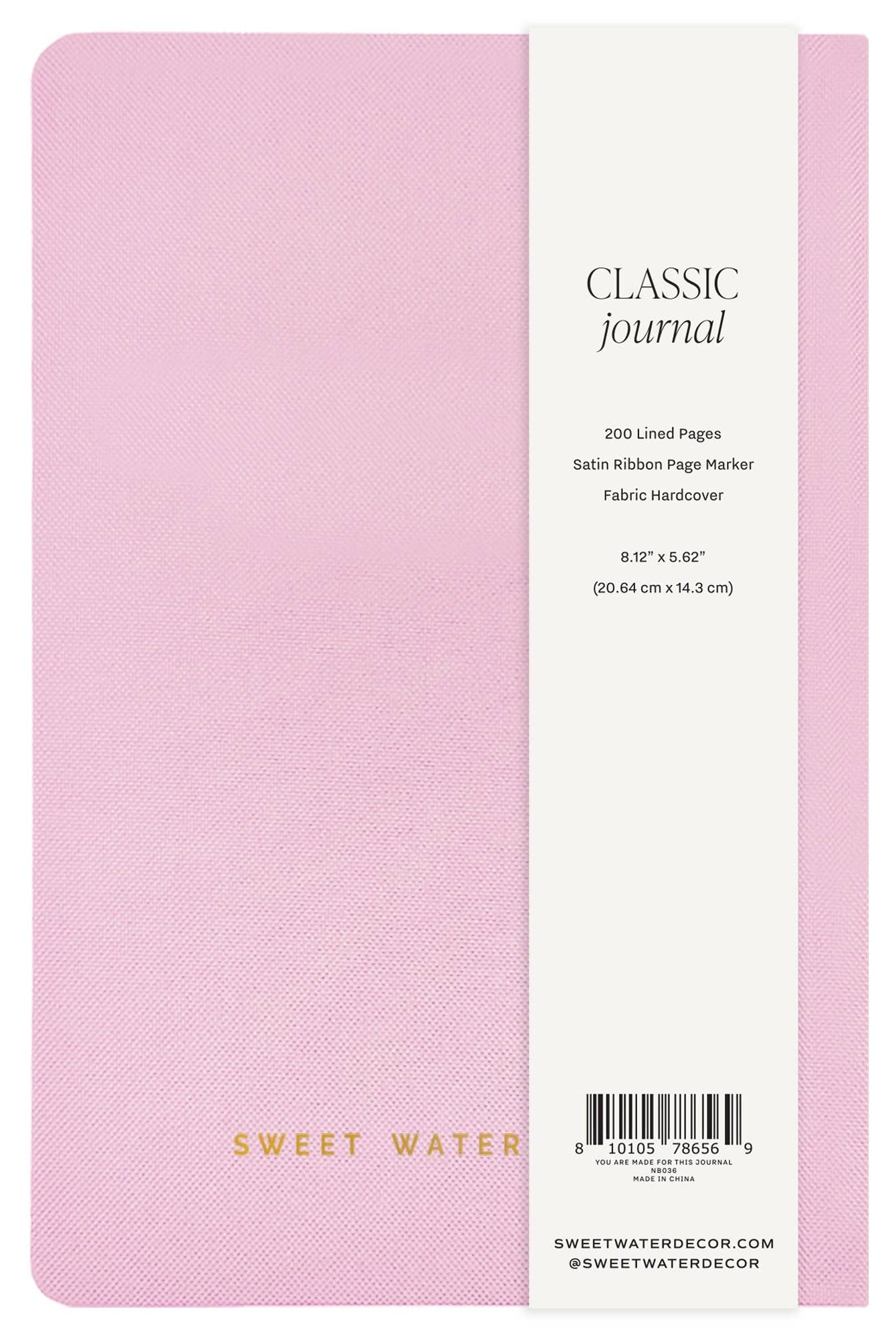 You Are Made For This Fabric Journal-310 Gift-Sweet Water Decor-The Lovely Closet, Women's Fashion Boutique in Alexandria, KY