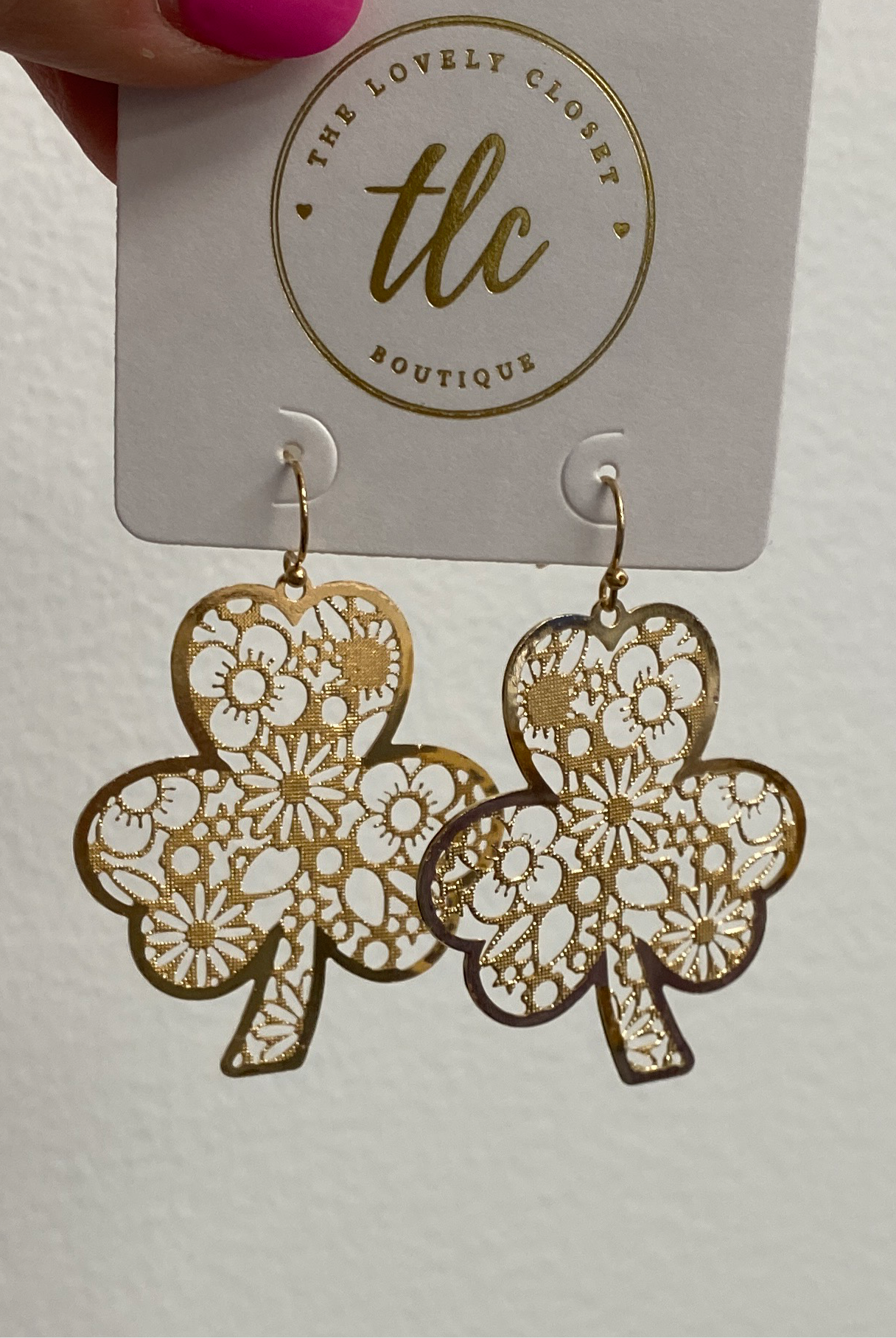 Pot of Gold Earrings-The Lovely Closet-The Lovely Closet, Women's Fashion Boutique in Alexandria, KY