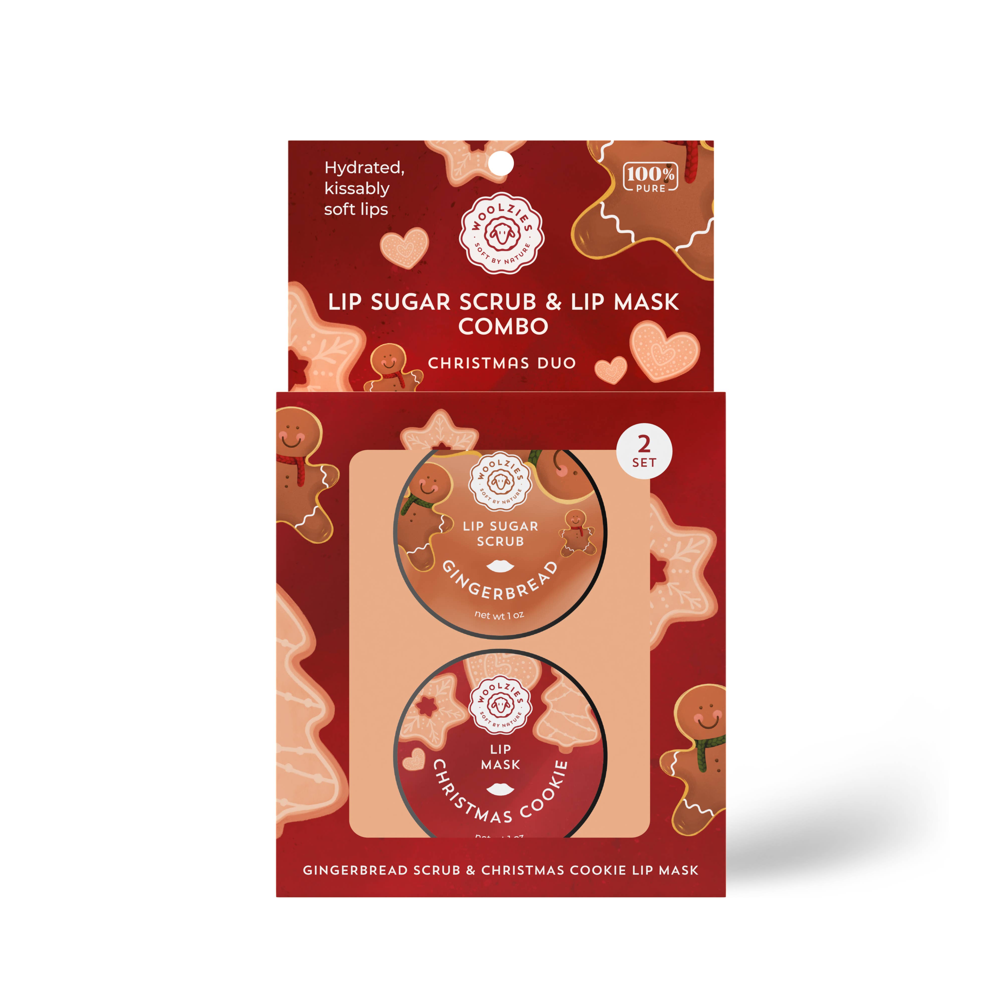 Lip Sugar Scrub & Lip Mask Christmas Duo-350 Holiday-Woolzies-The Lovely Closet, Women's Fashion Boutique in Alexandria, KY