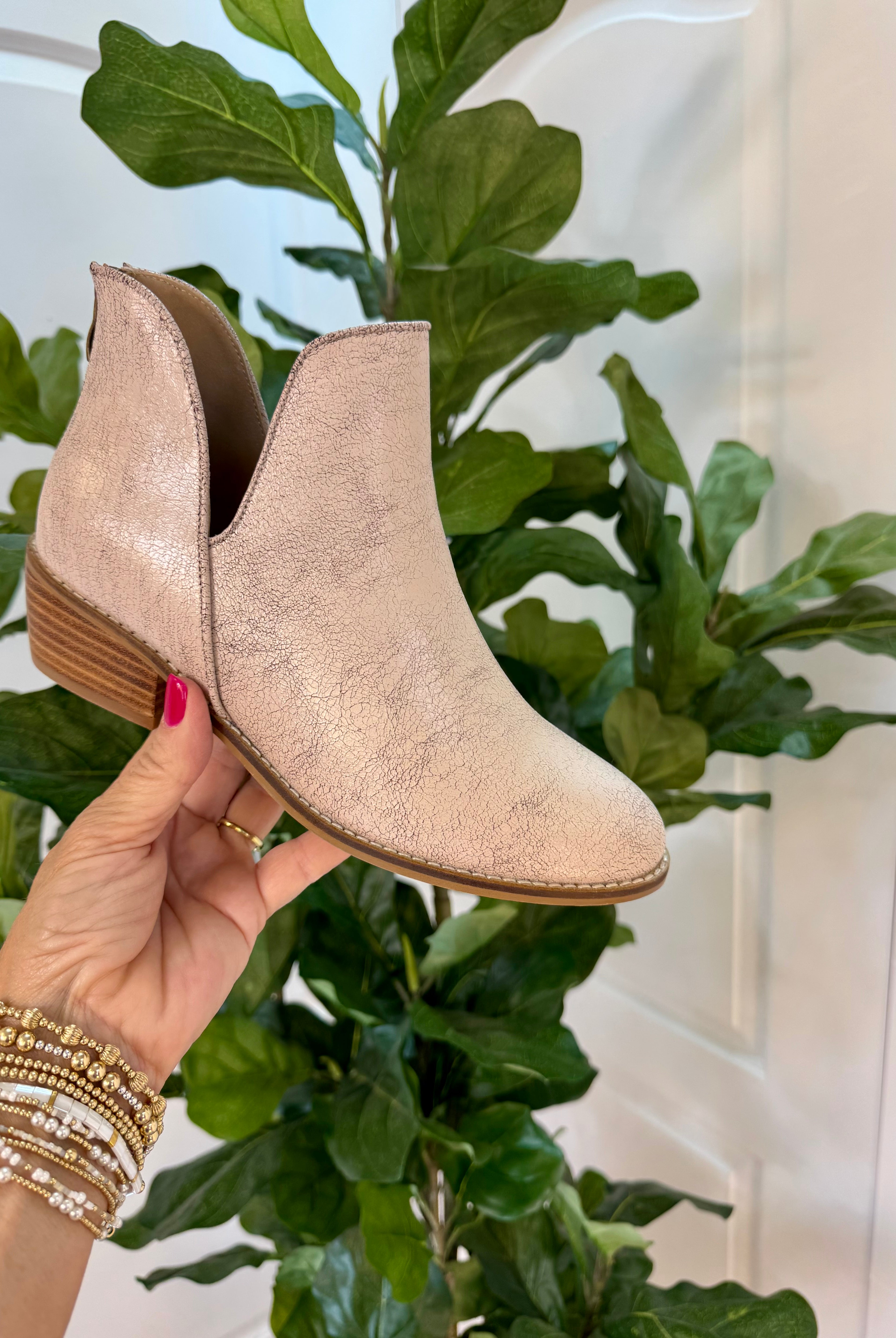 Corkys Cream Crackle - Vanish-270 Shoes-Corkys-The Lovely Closet, Women's Fashion Boutique in Alexandria, KY