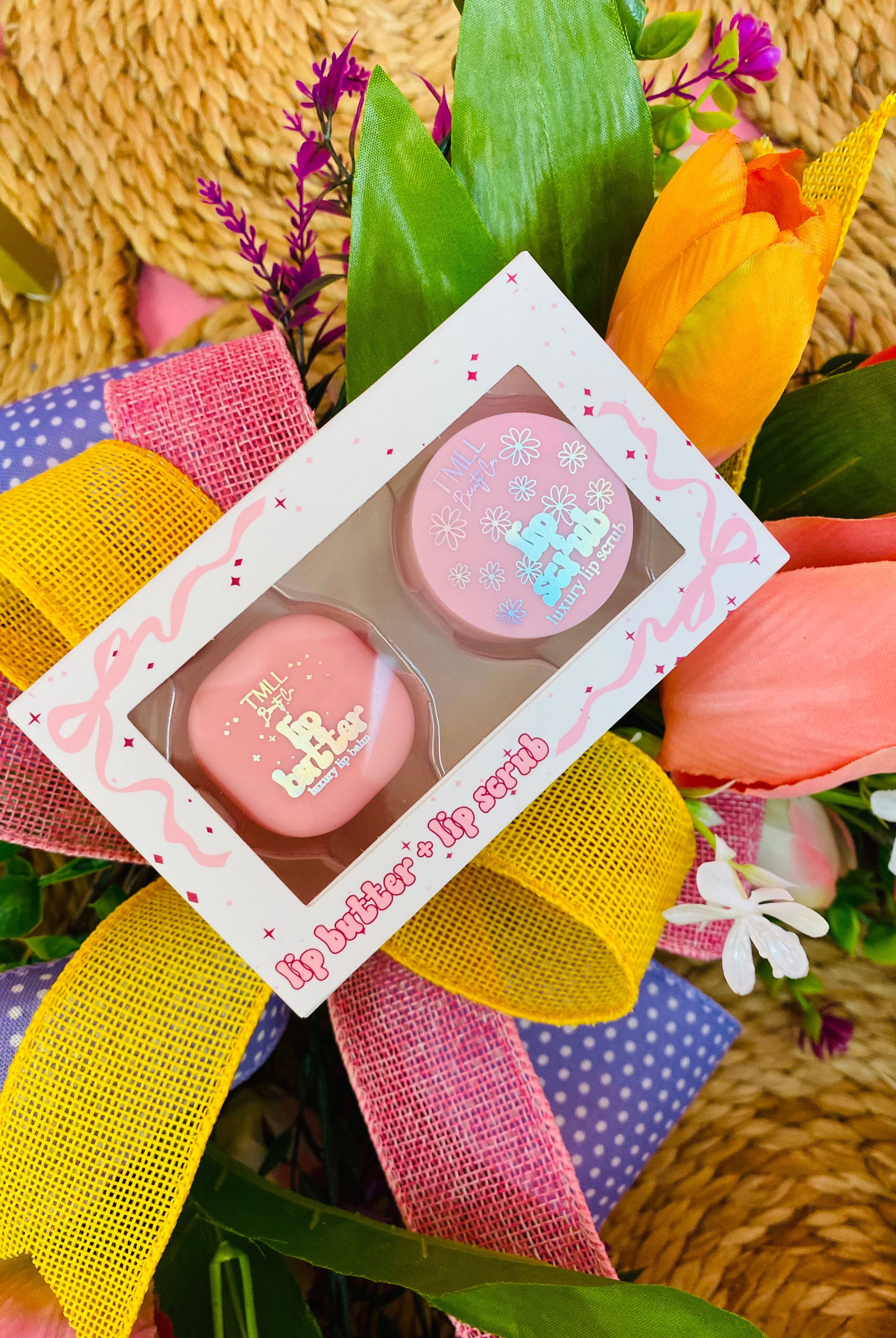 TMLL Lip Butter & Lip Scrub Gift Set-340 Beauty/Self Care-TMLL-The Lovely Closet, Women's Fashion Boutique in Alexandria, KY