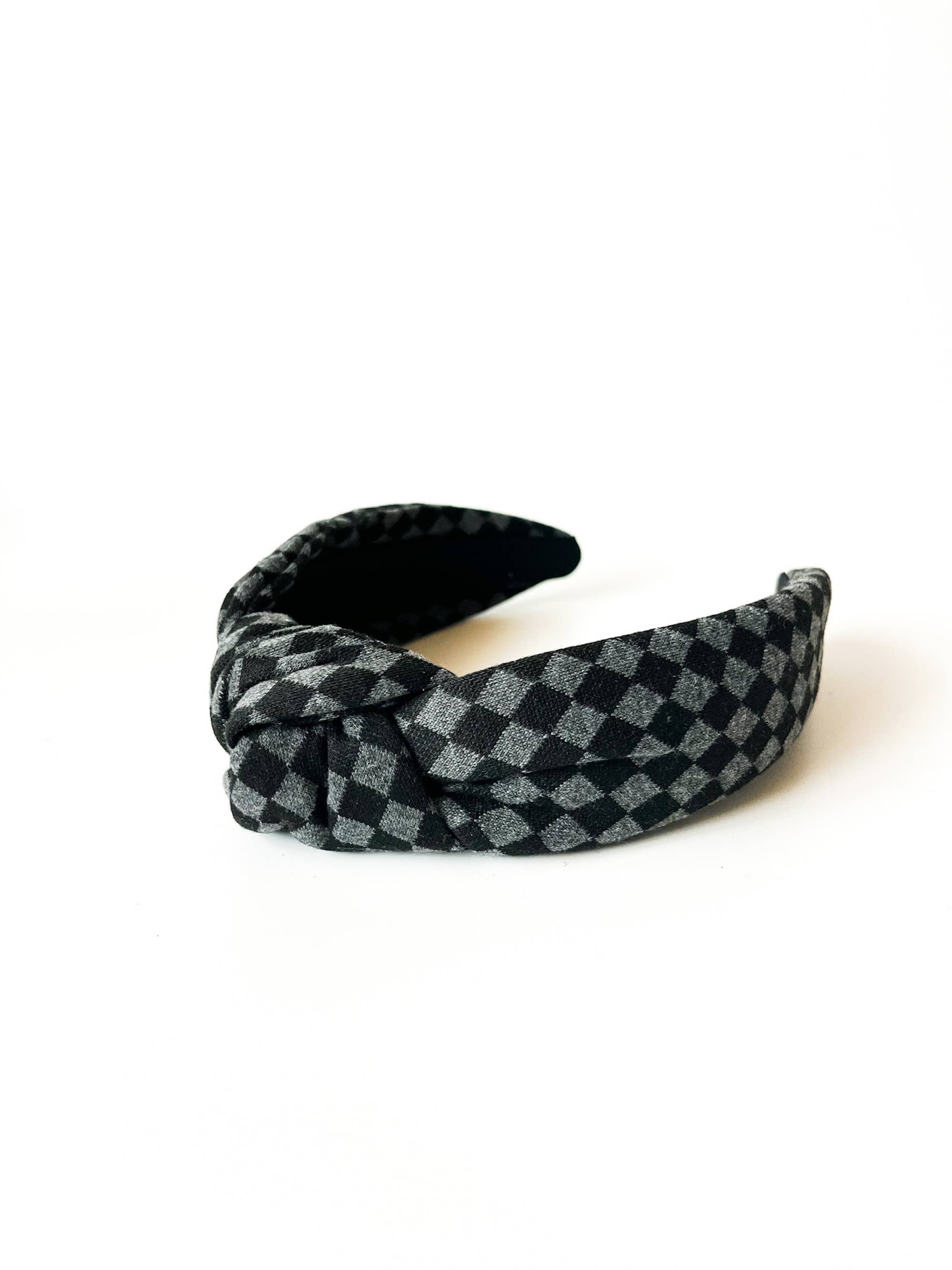 Winter Headbands - Checkered-280 Accessories-Brittyland-The Lovely Closet, Women's Fashion Boutique in Alexandria, KY